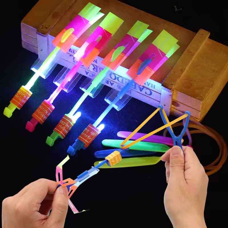 Juguetes lanzadores LED coloridos - miniatura 3