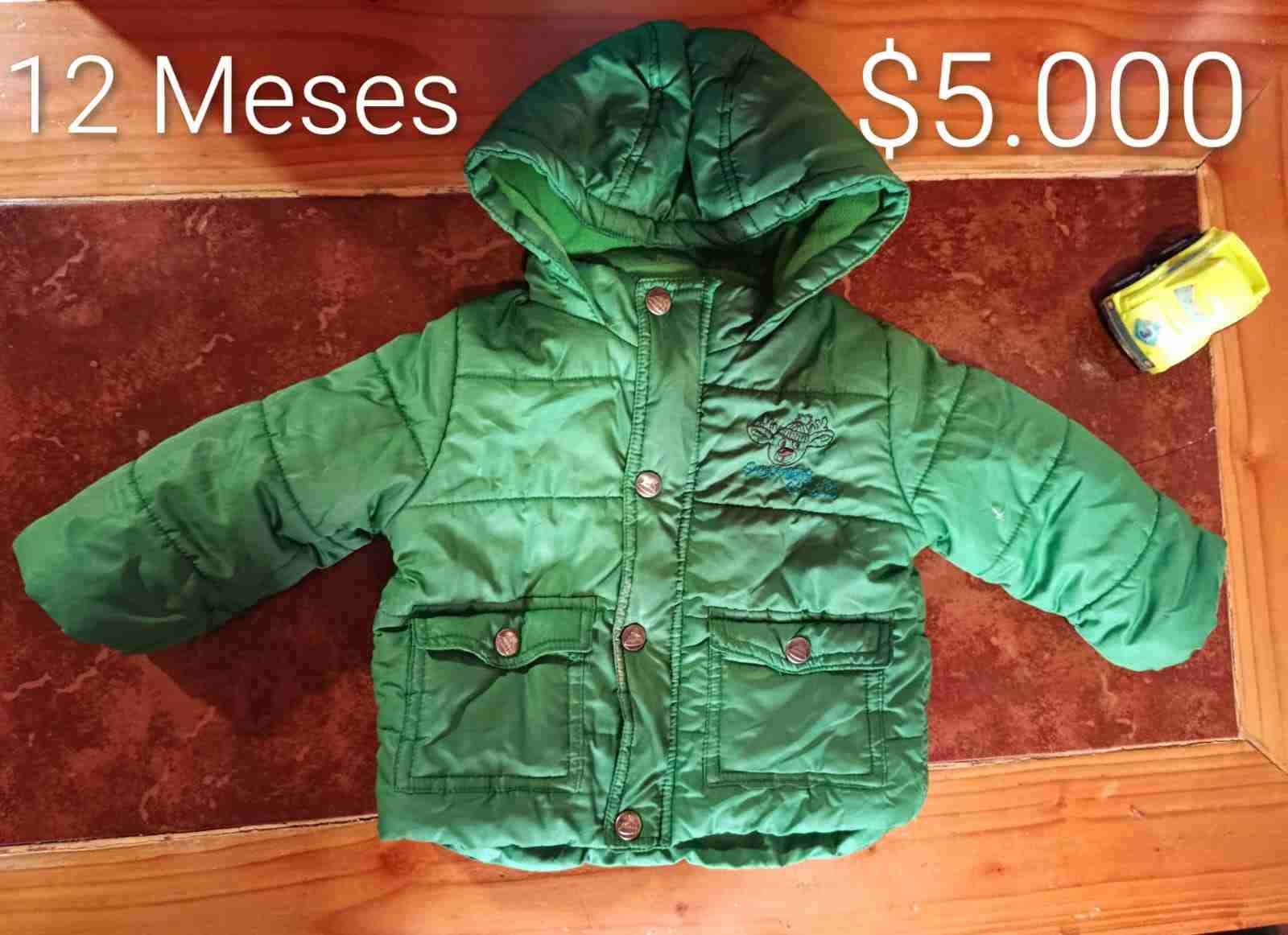 Chaqueta verde 12 meses