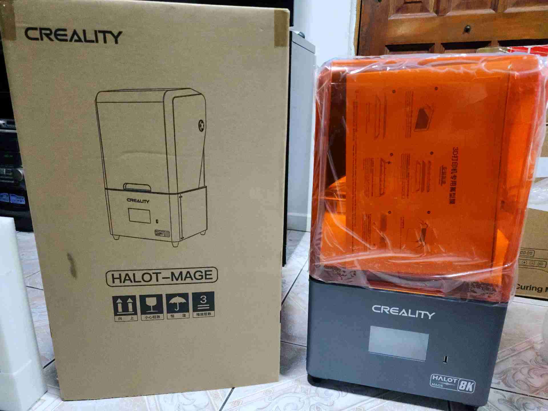 Impresora 3D Creality Halot Mage 8K + Lava. Y cura - miniatura 5