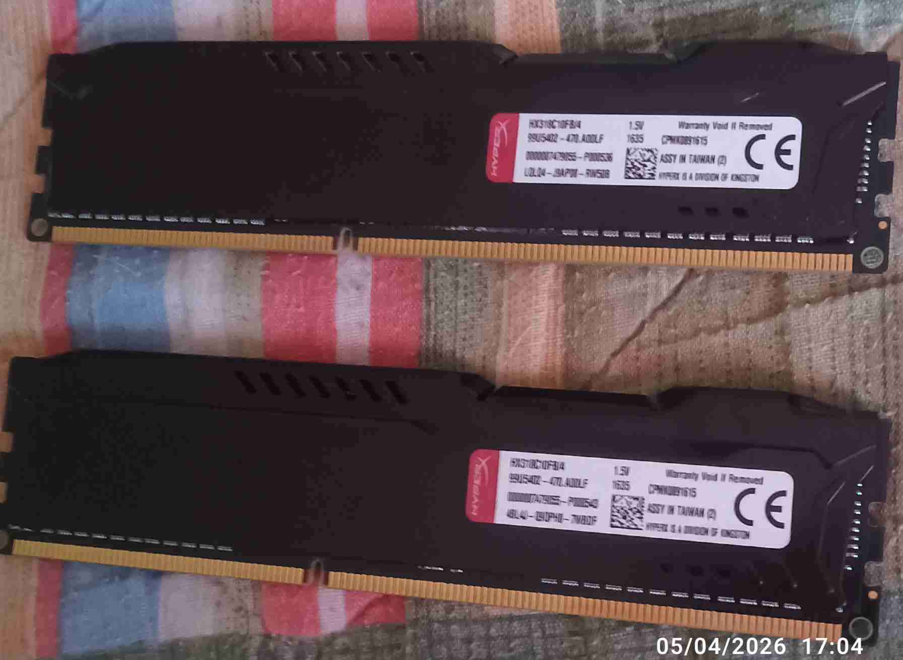 Memorias RAM HyperX Fury - miniatura 2