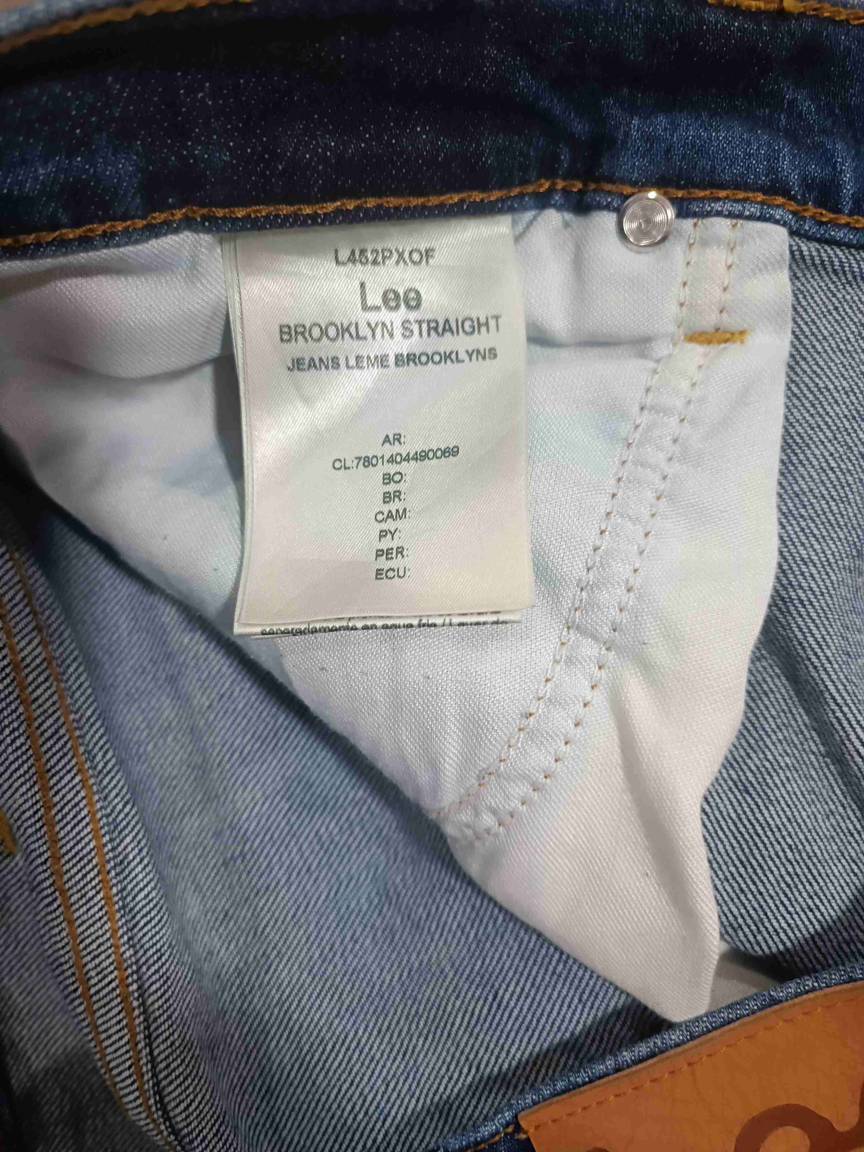 Jeans azul oscuro Lee - miniatura 3