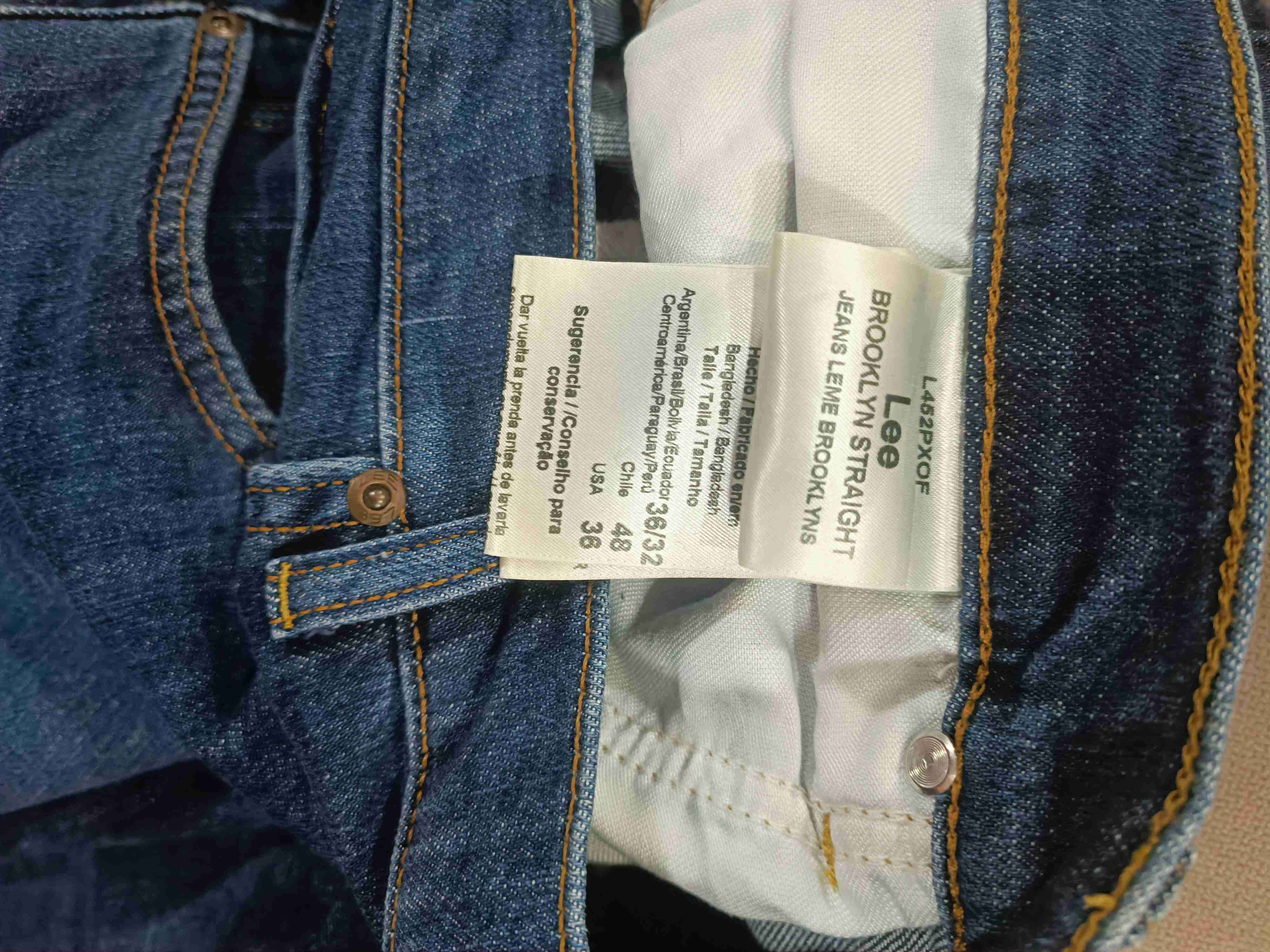 Jeans azul oscuro Lee - miniatura 4