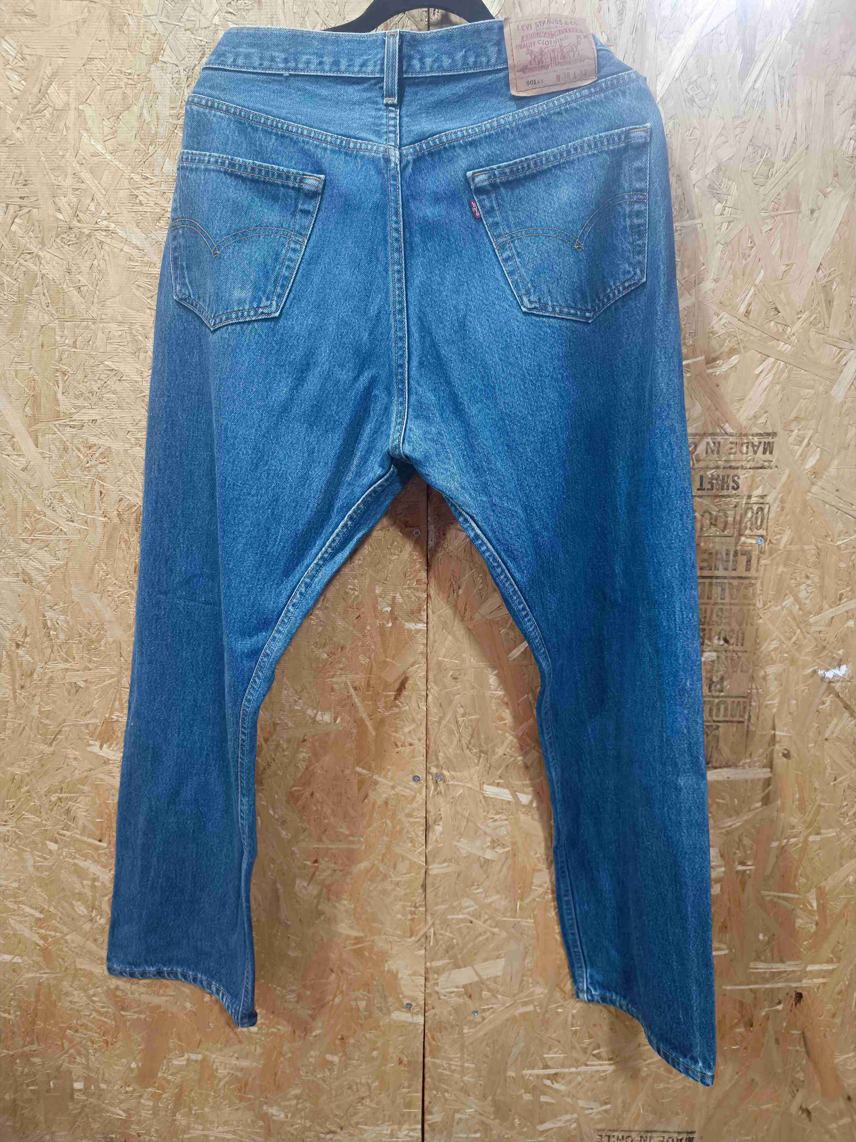 Jeans azul clásico para hombre - 2