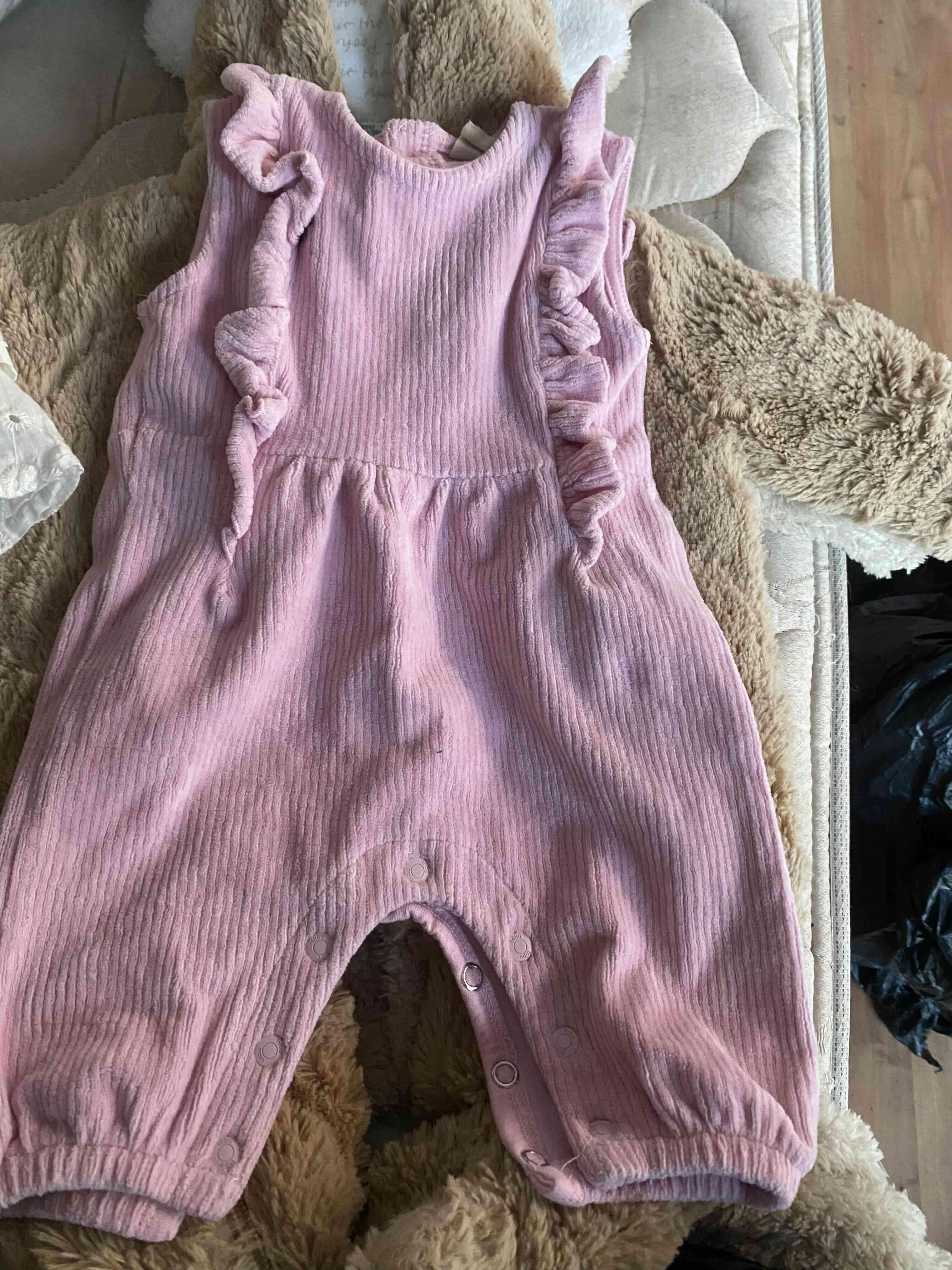 Chaleco bebé rosado Fred & Flo - miniatura 2