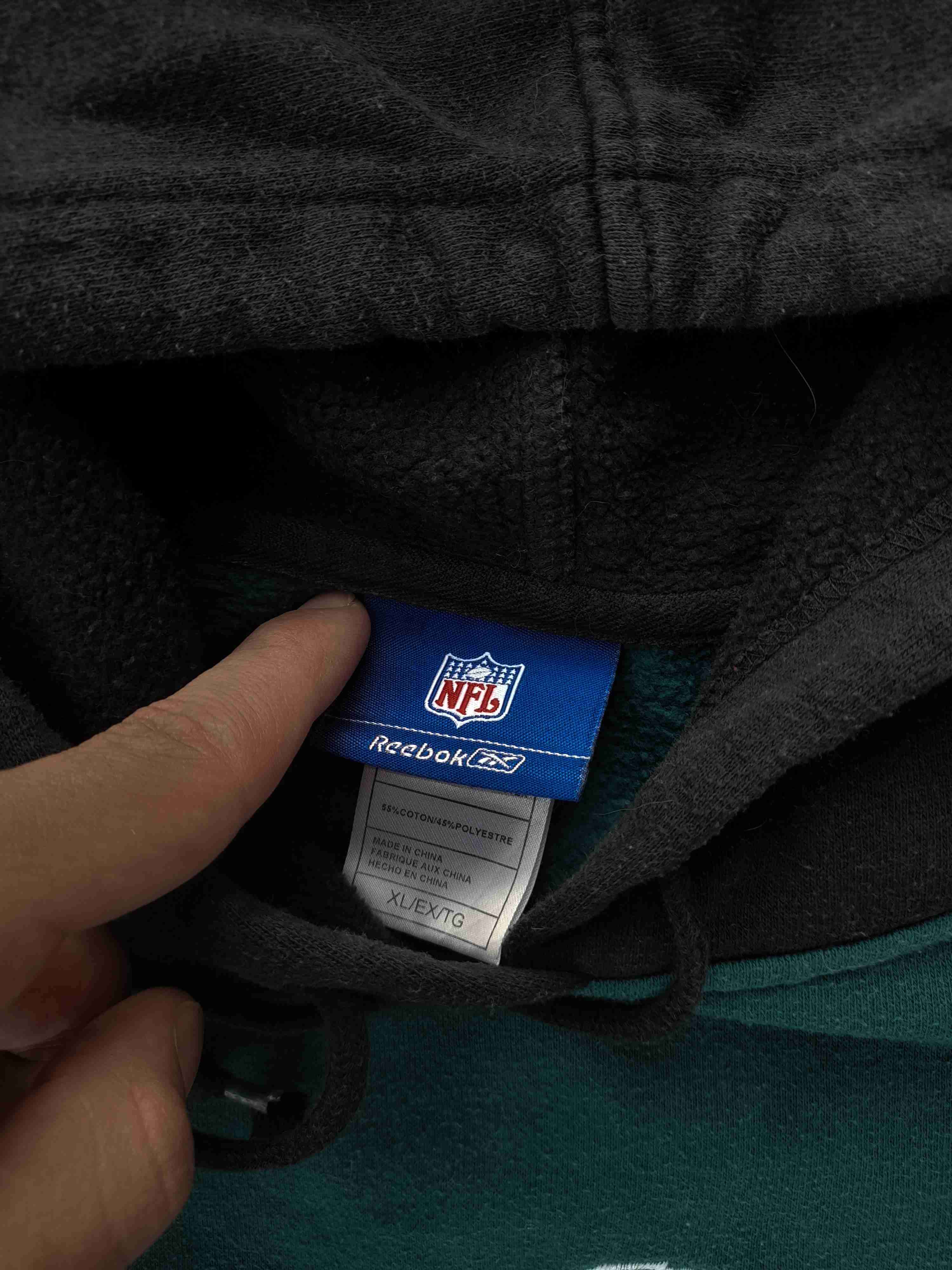 ⭐️ Polerón NFL Reebok Philadelphia Eagles verde - miniatura 2