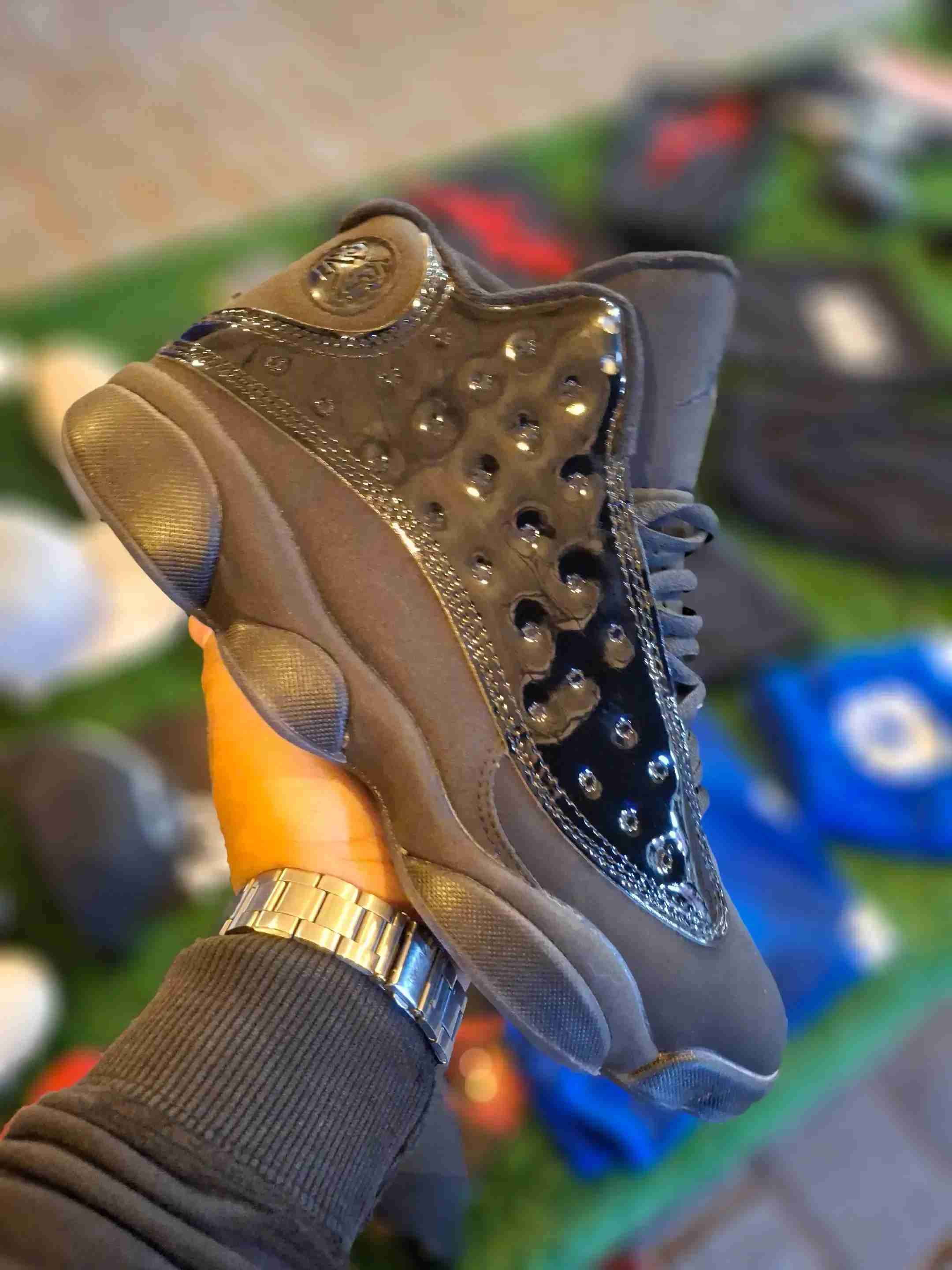 Jordan 13 cap and gown