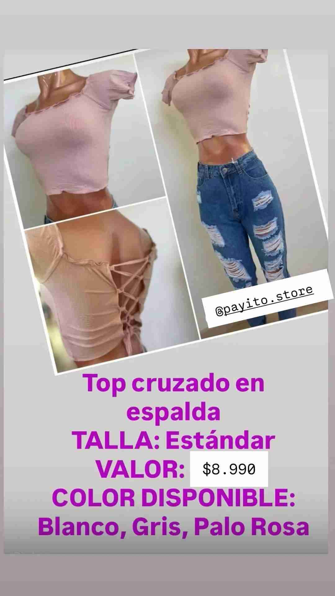 Top cruzado