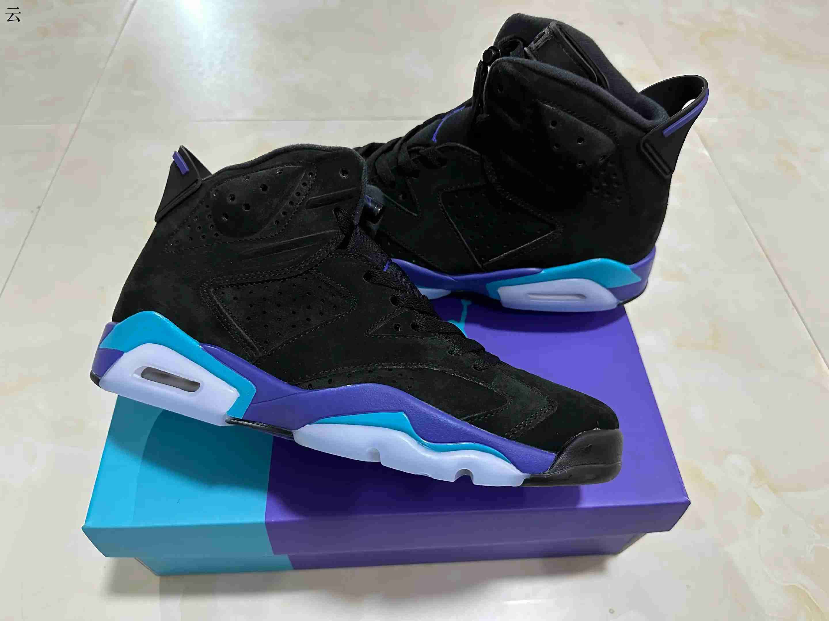 Jordan 6 aqua - 1
