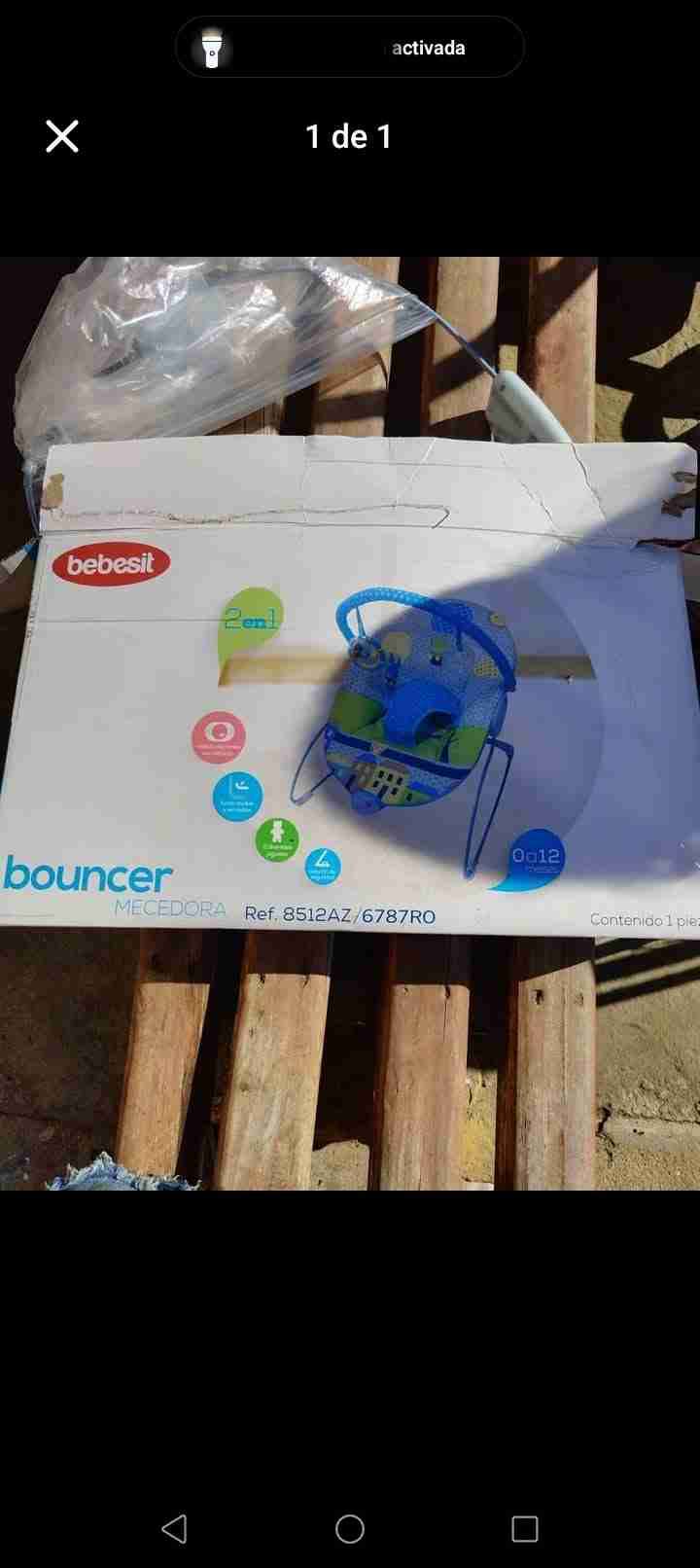 Mecedora para bebé Bebesit