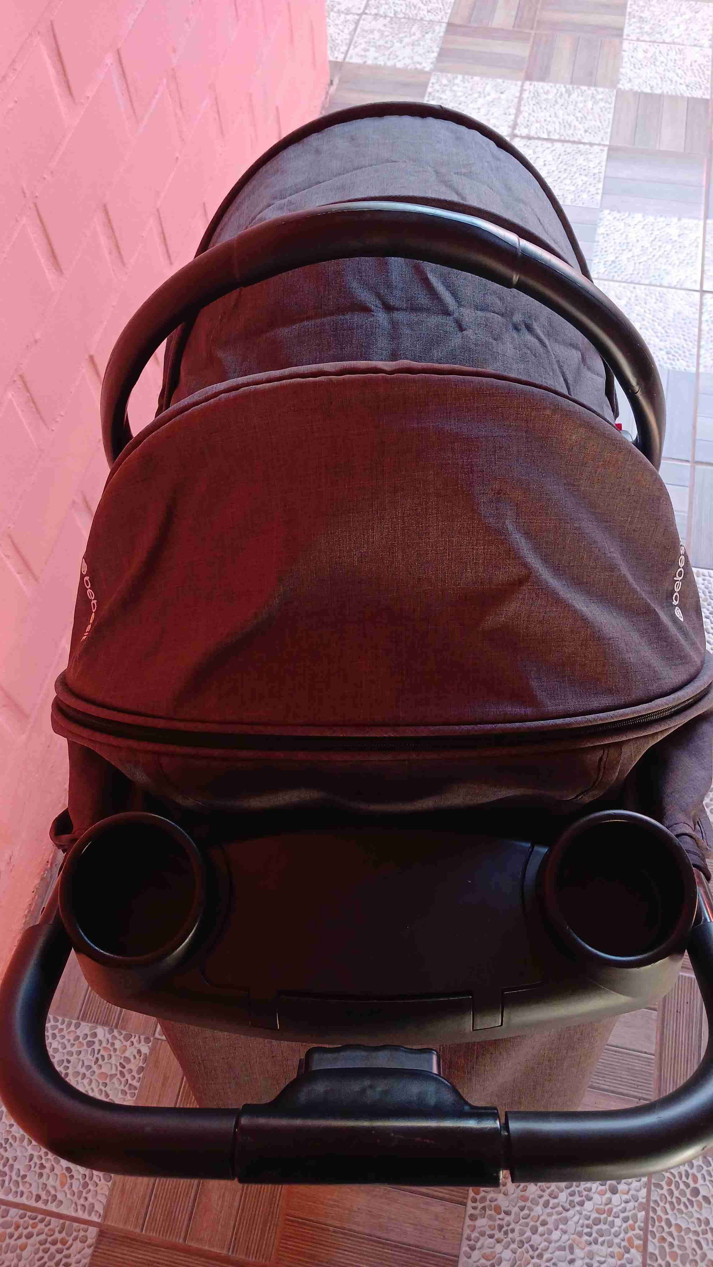 Coche de paseo gris - miniatura 1