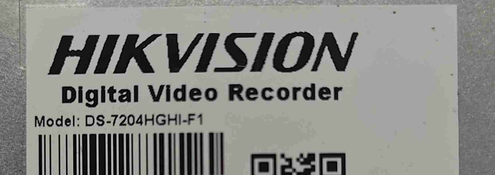 DVR de Hikvision con disco duro 1TB - 3