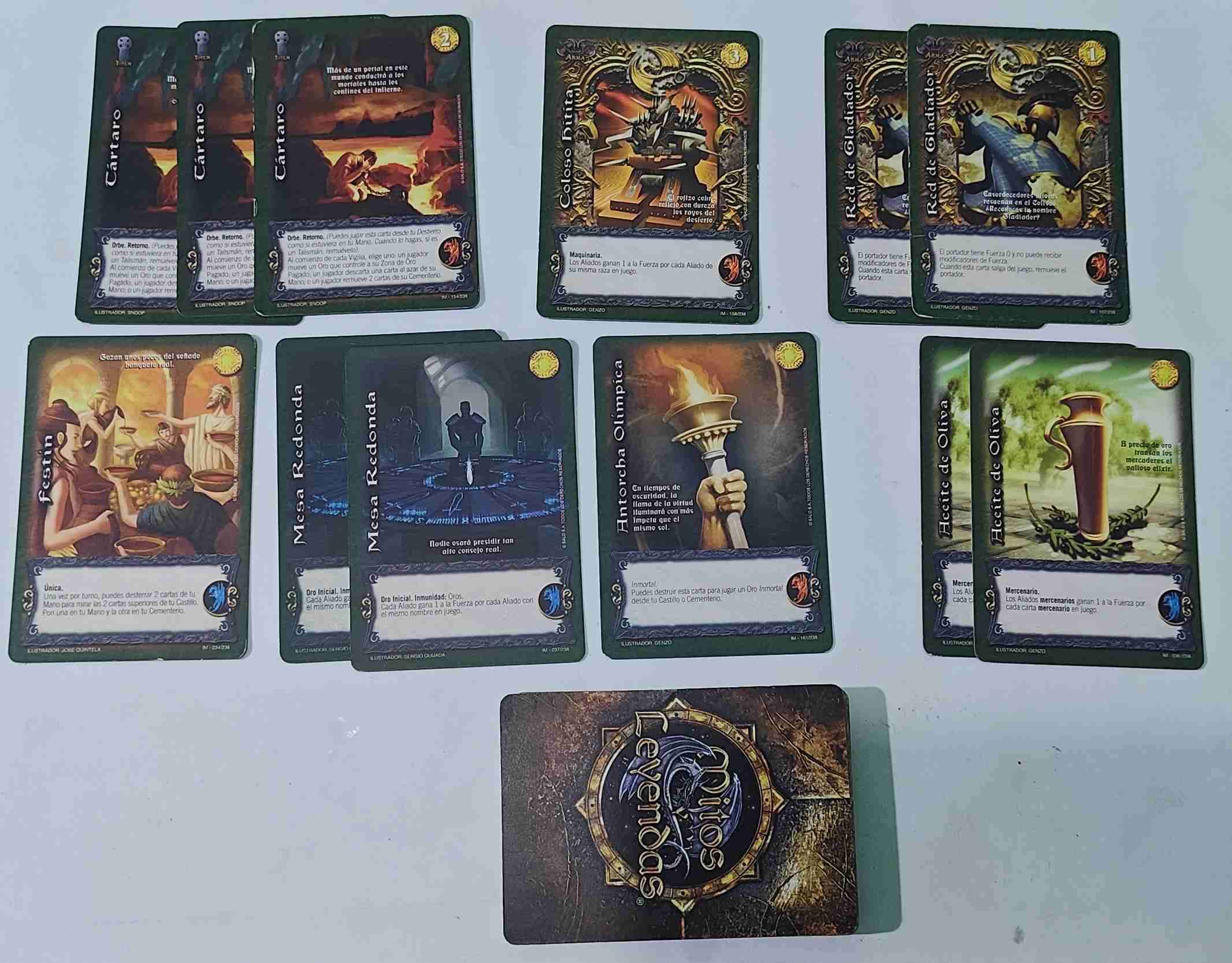 Baraja Mitos y Leyendas - 4