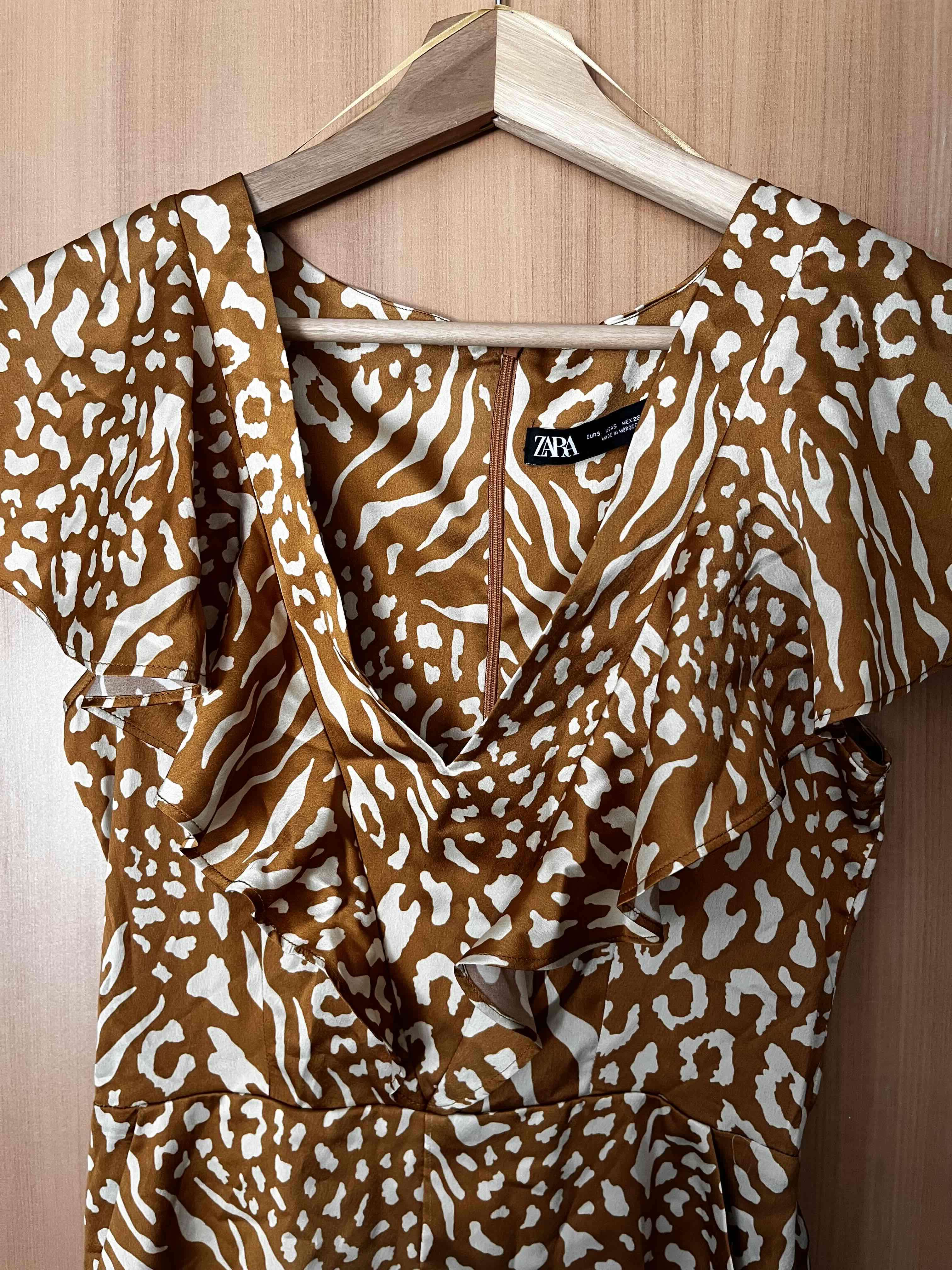 Enterito corto estampado animal print - miniatura 3