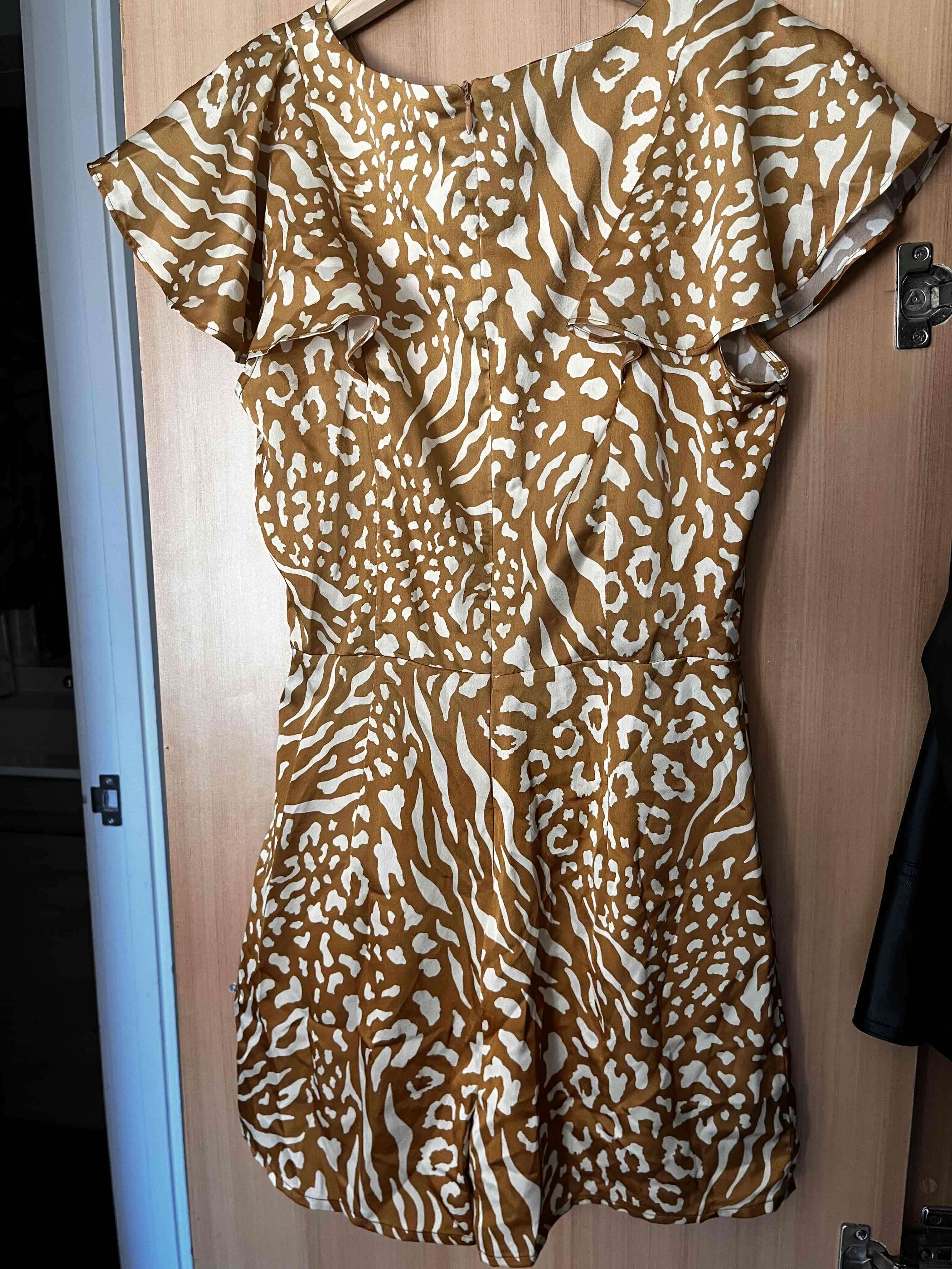 Enterito corto estampado animal print - miniatura 4