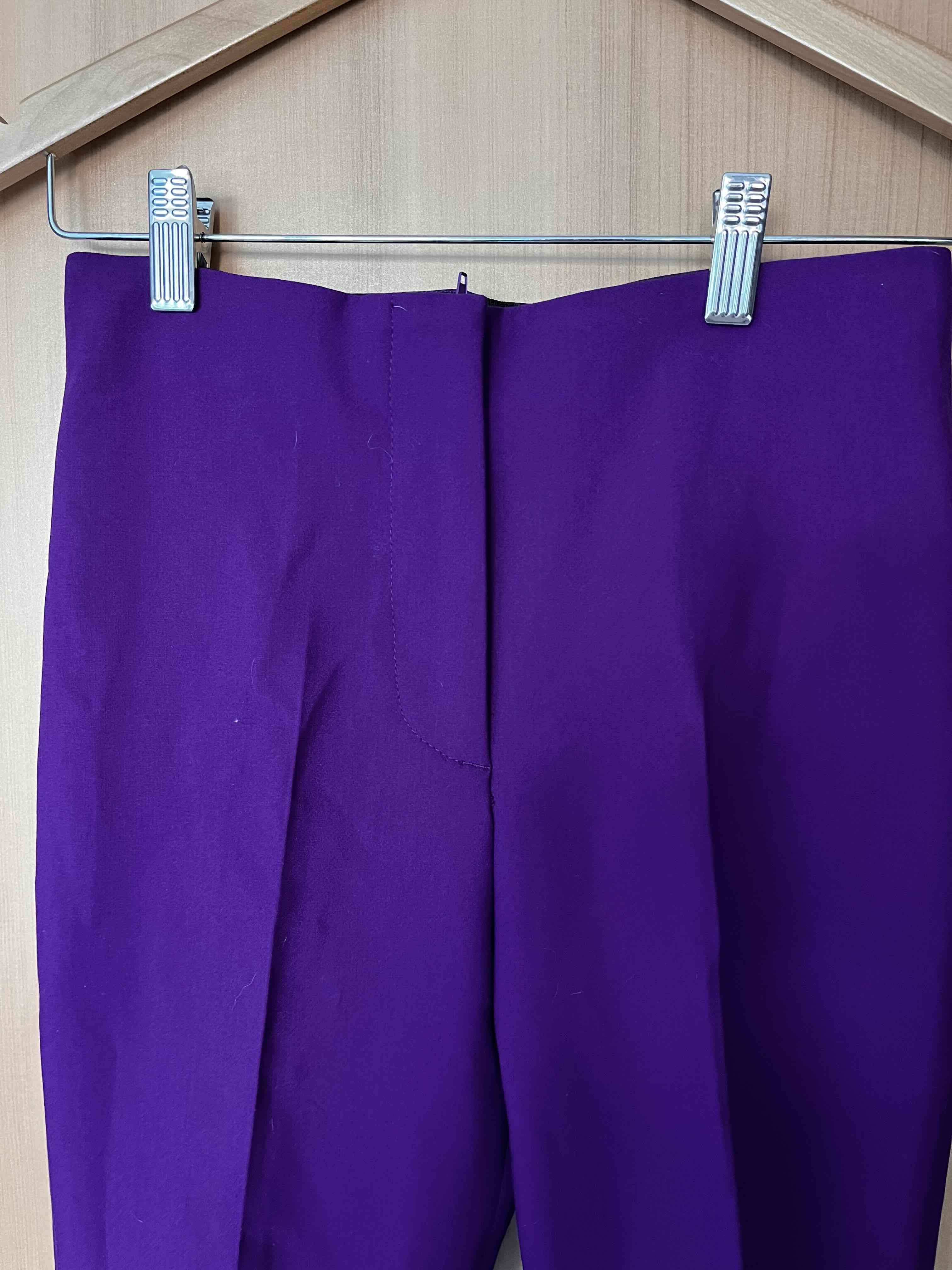 Pantalones morados elegantes - 2