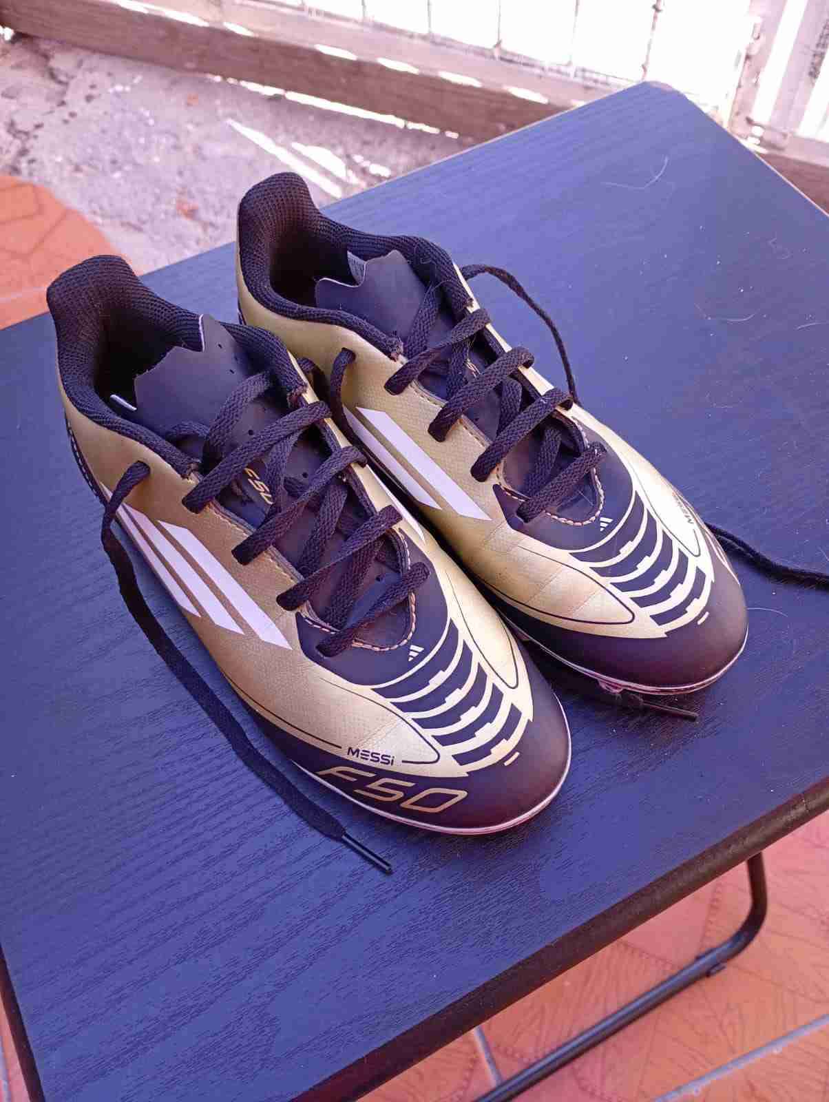 Zapatillas deportivas F50 doradas - miniatura 4