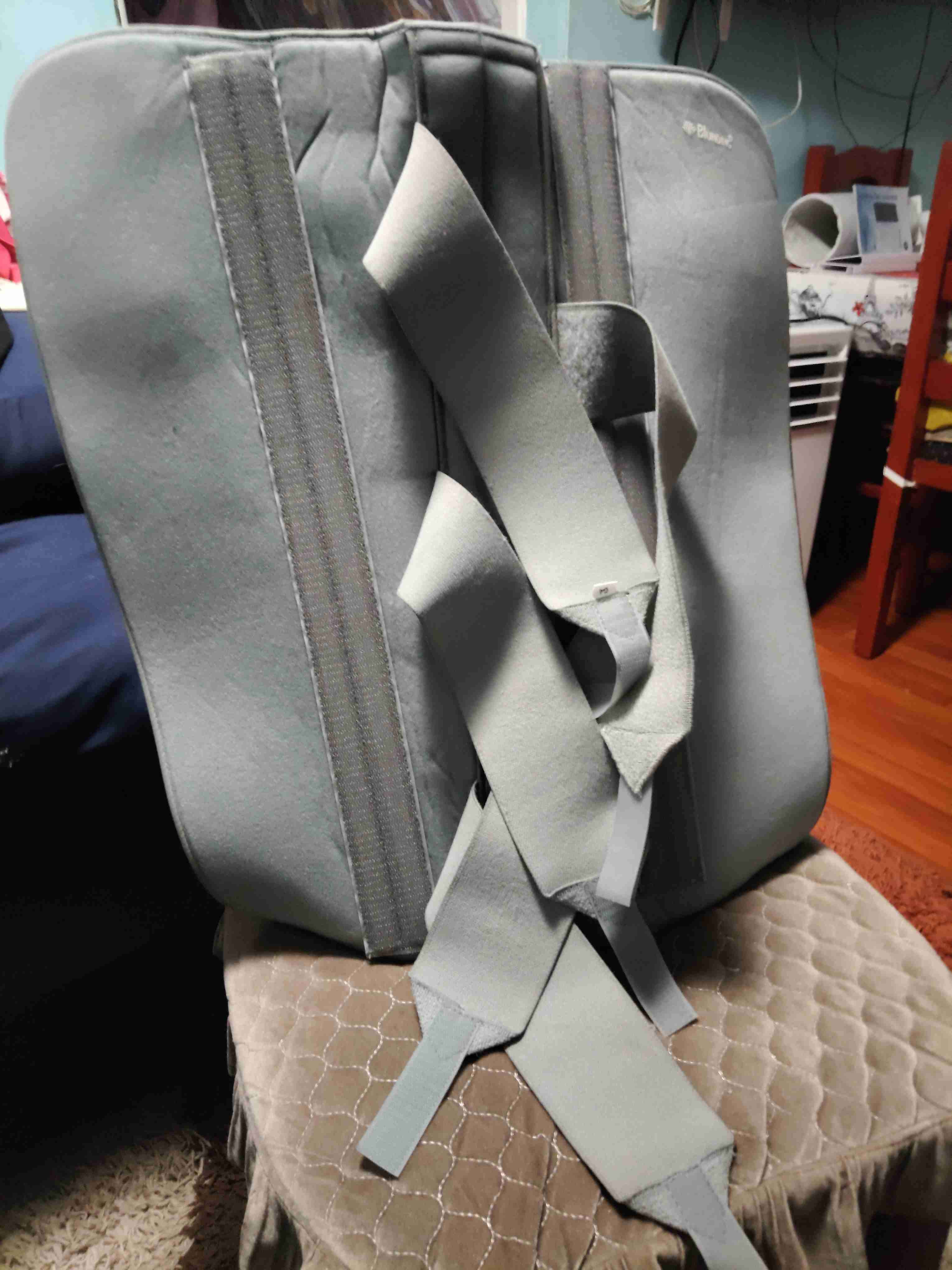 Faja lumbar ortopédica gris - 3