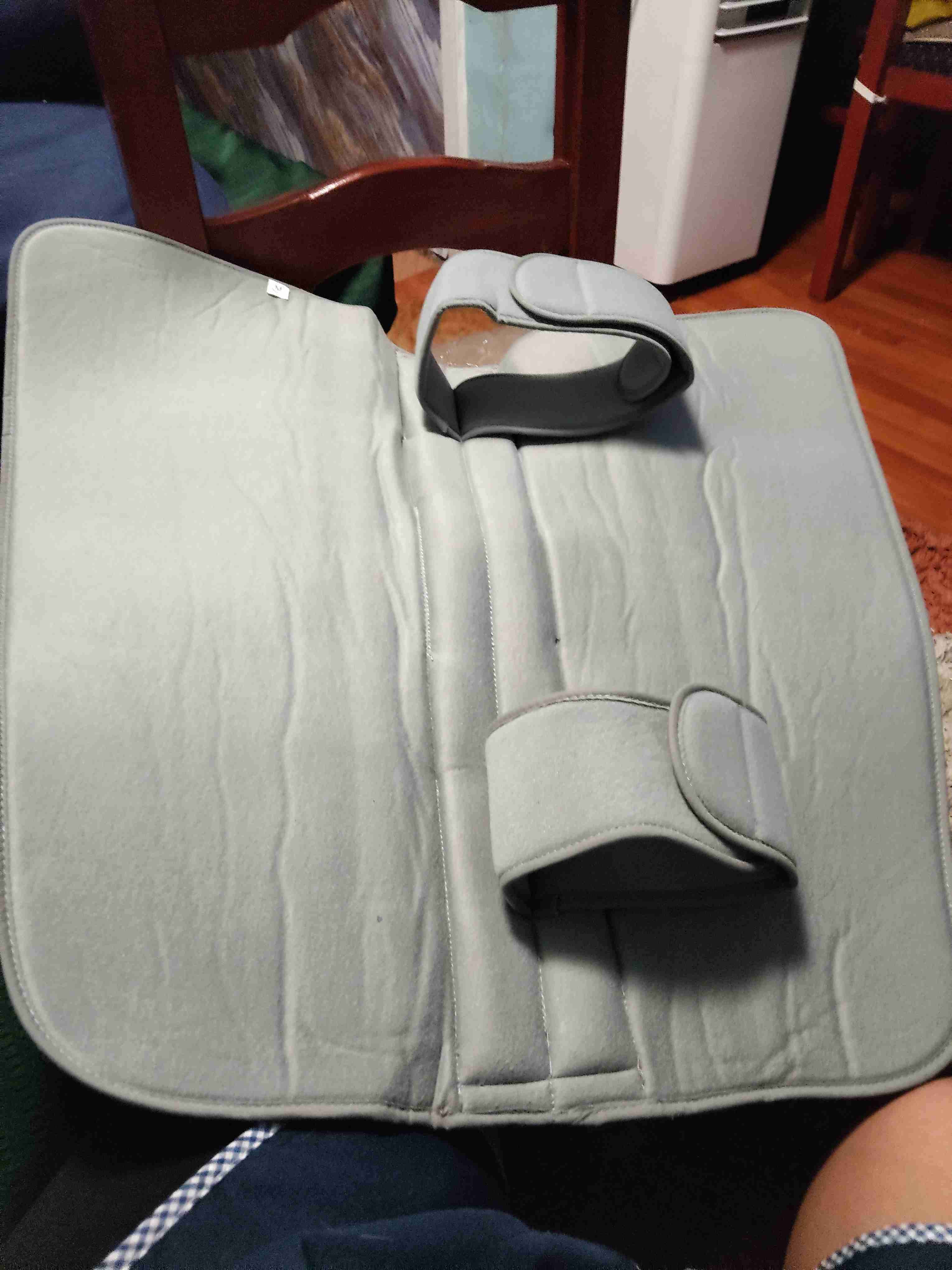 Faja lumbar ortopédica gris - 4