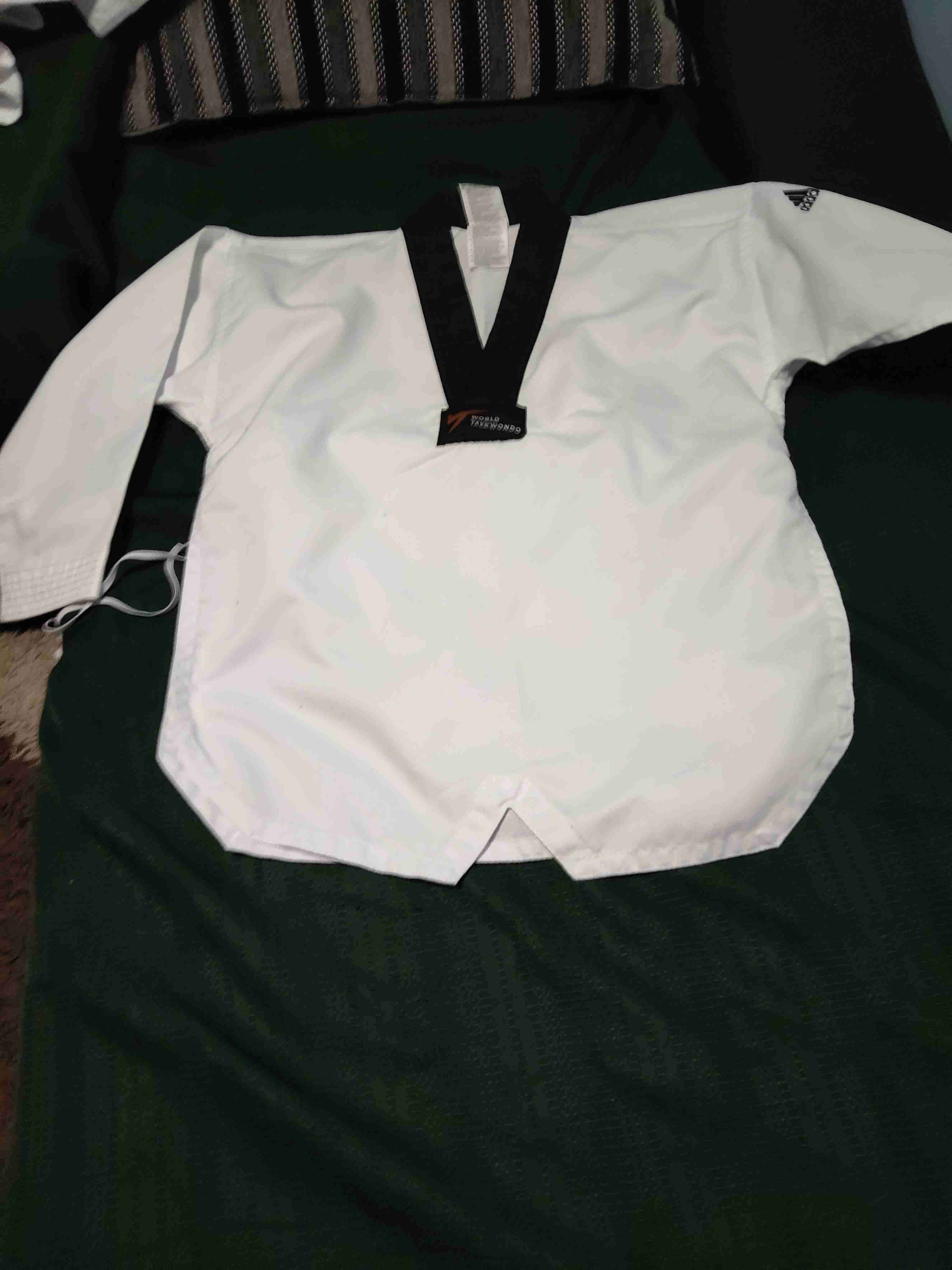 Polera de taekwondo blanca - miniatura 1