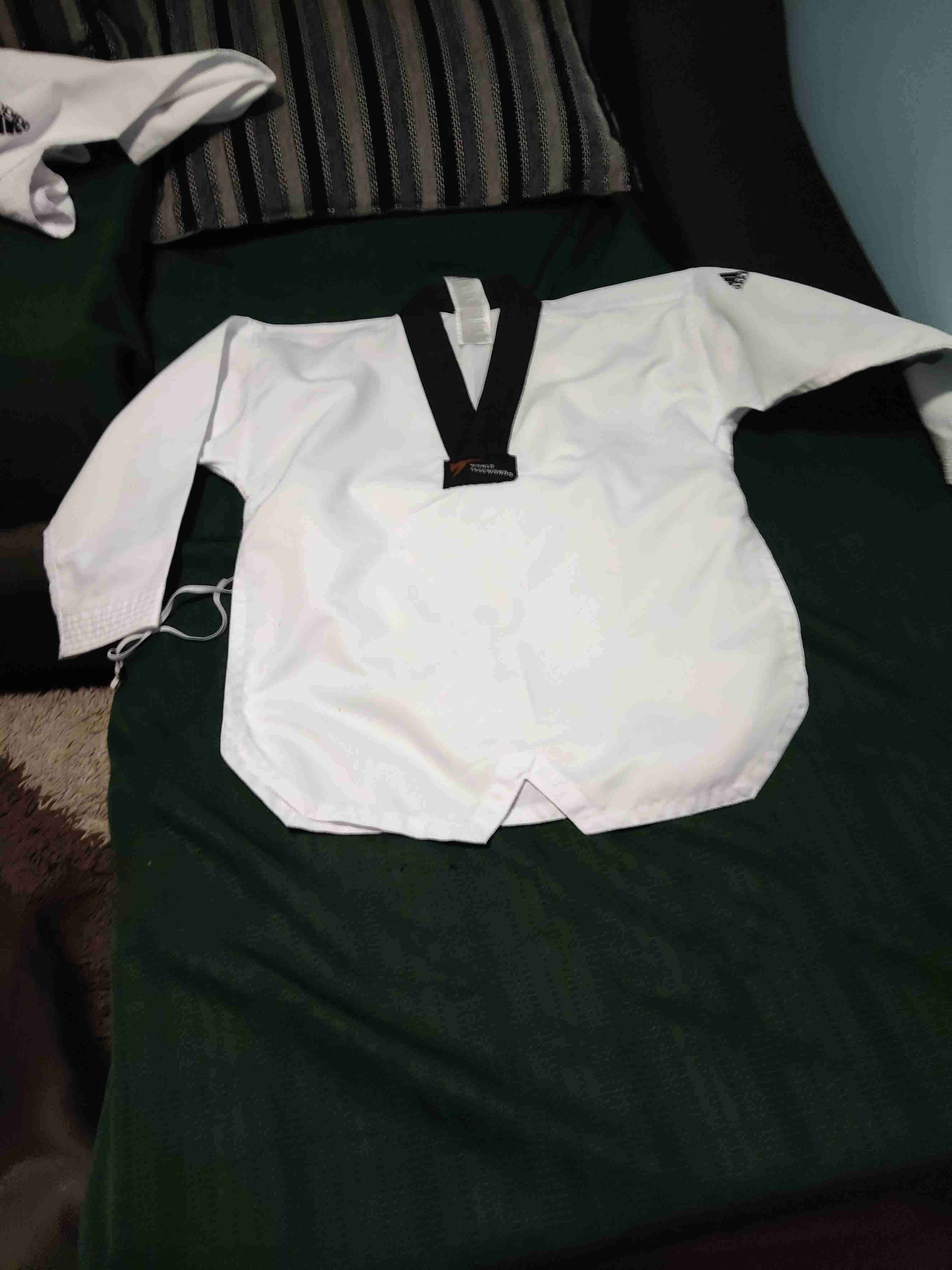 Polera de taekwondo blanca - miniatura 2