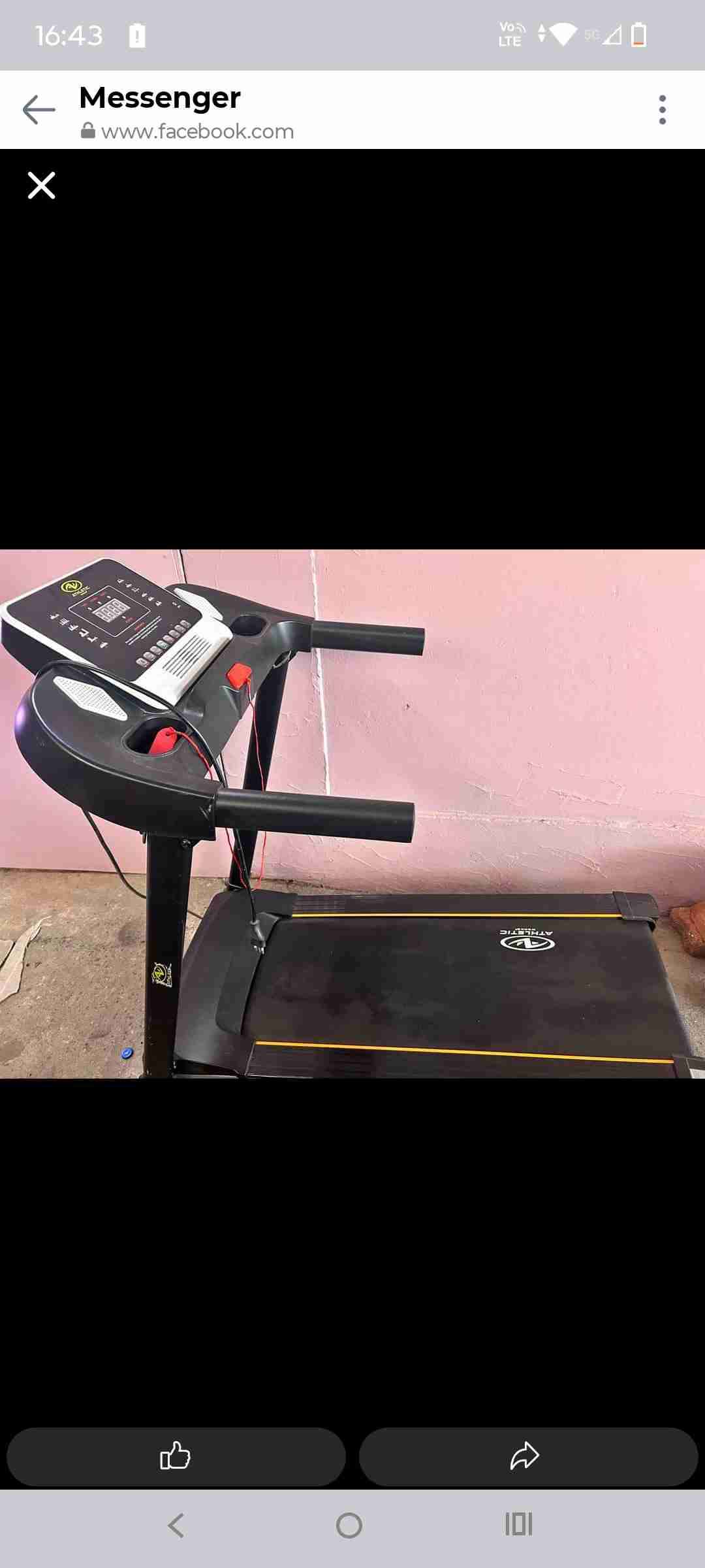 Caminadora eléctrica Athletic