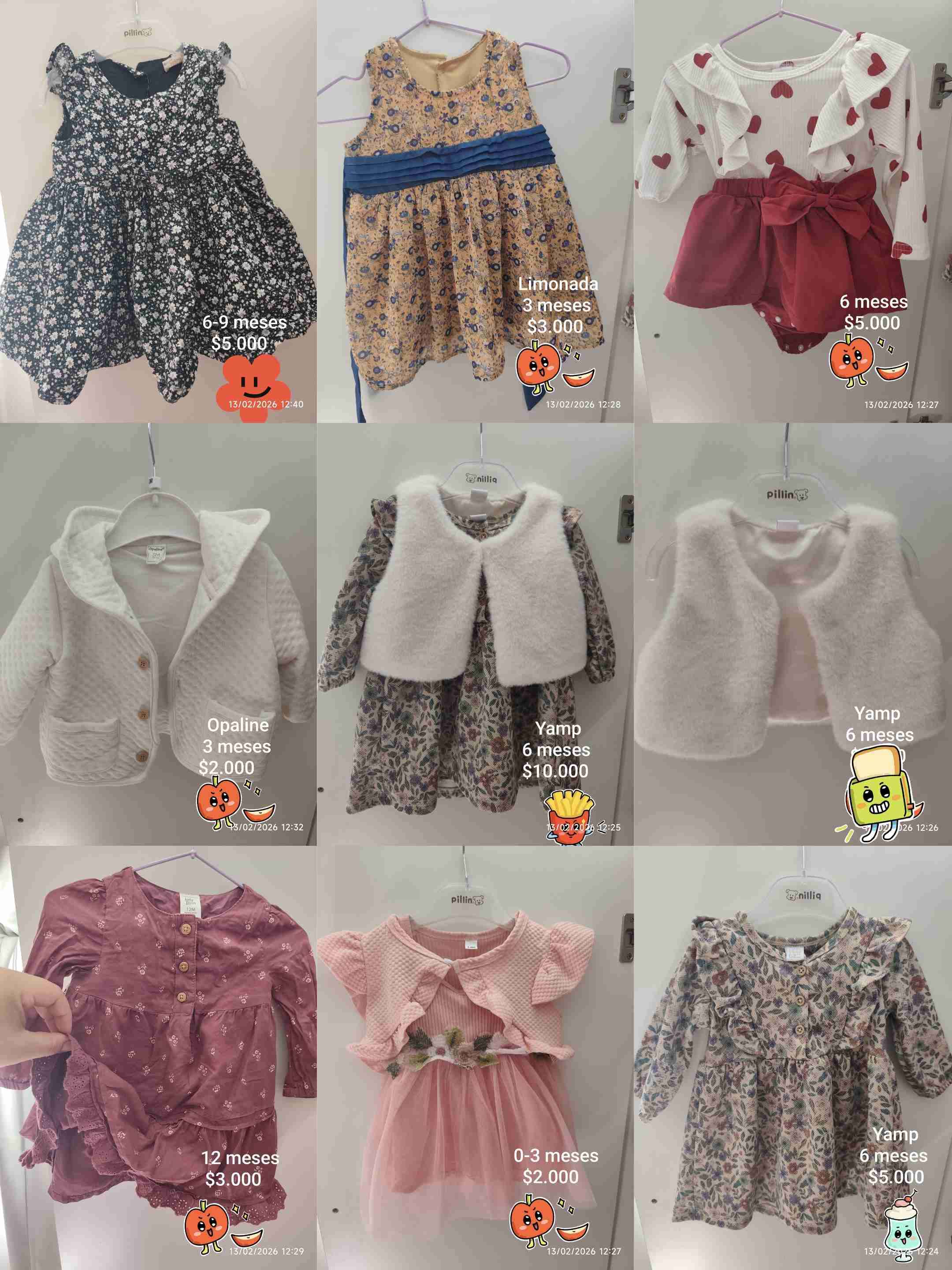 Ropa variada de bebé usada - miniatura 3