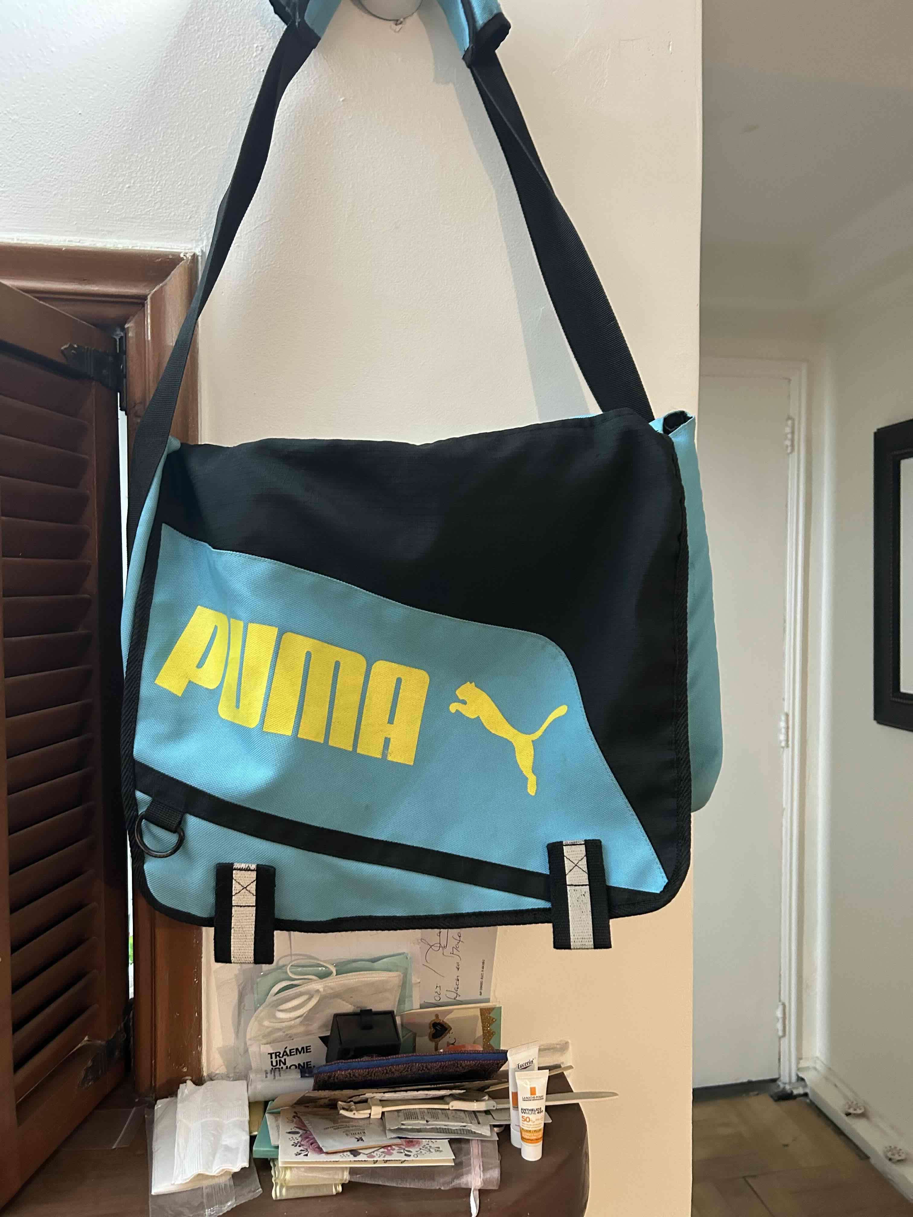 Bolso mensajero Puma azul - miniatura 1