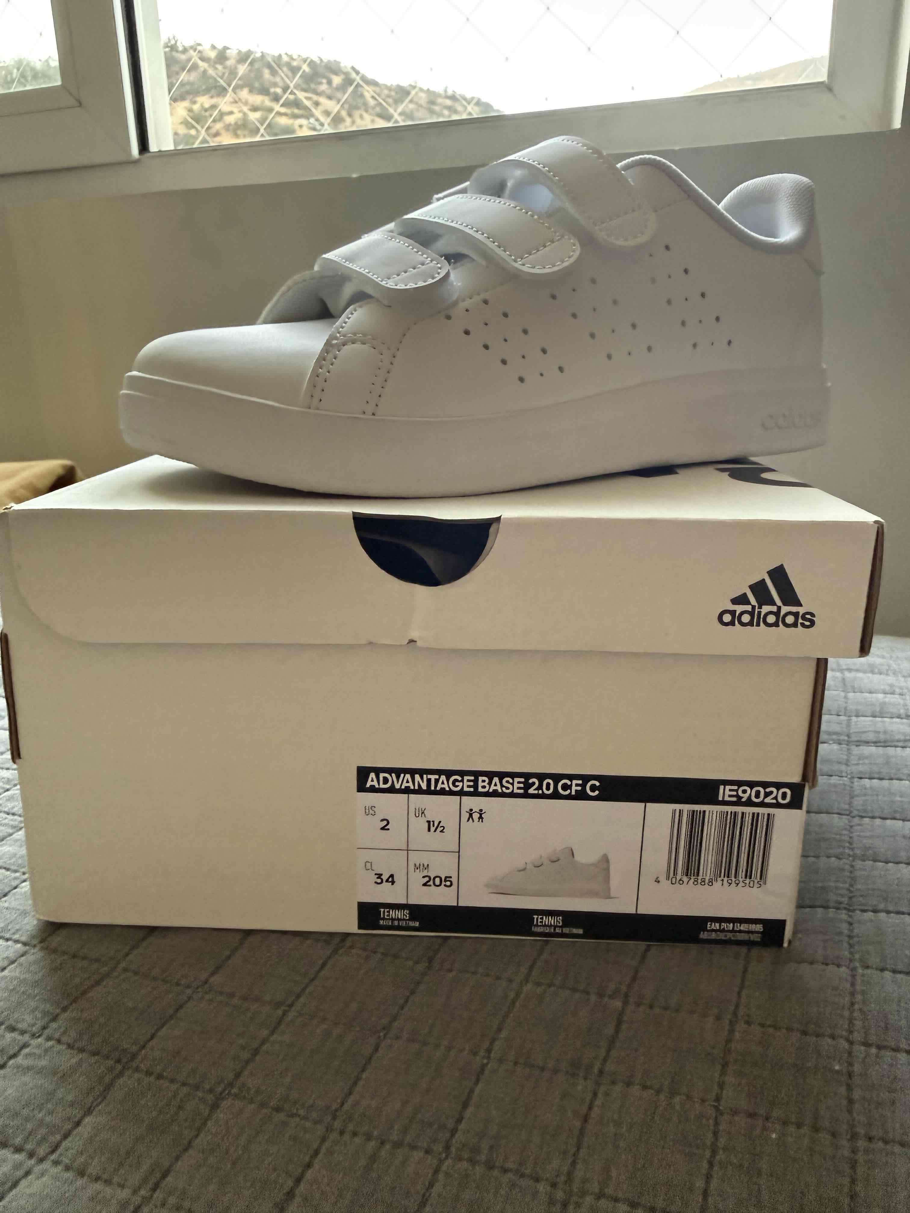 Zapatillas Adidas blancas niño nuevas - miniatura 5