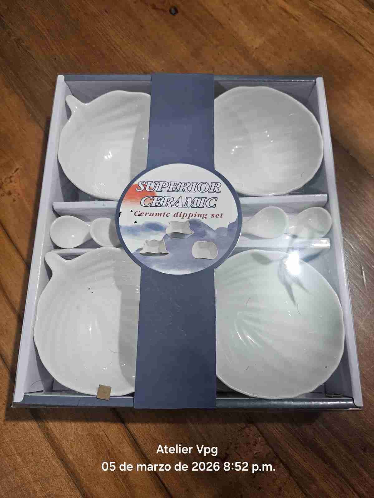 Set cerámico para salsas - 2