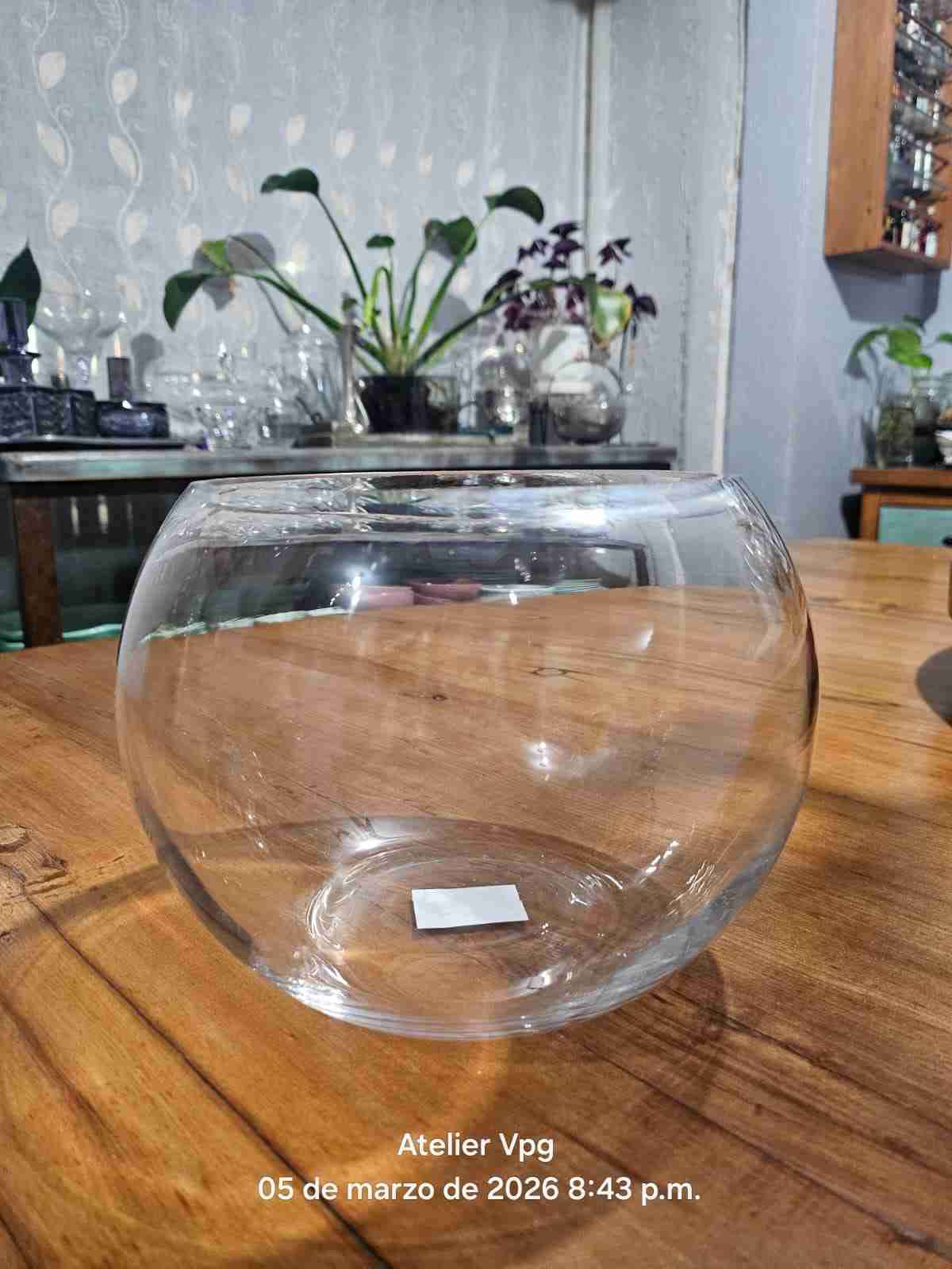 Florero vidrio transparente - miniatura 2