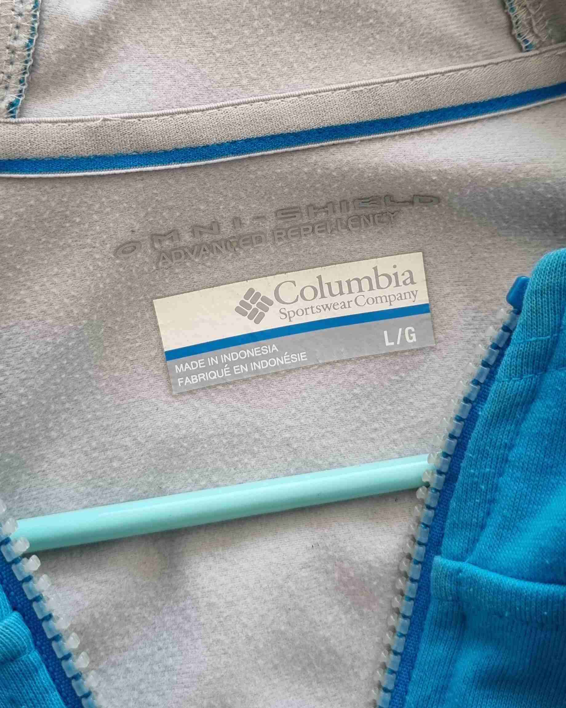 Poleron Celeste Columbia - miniatura 2