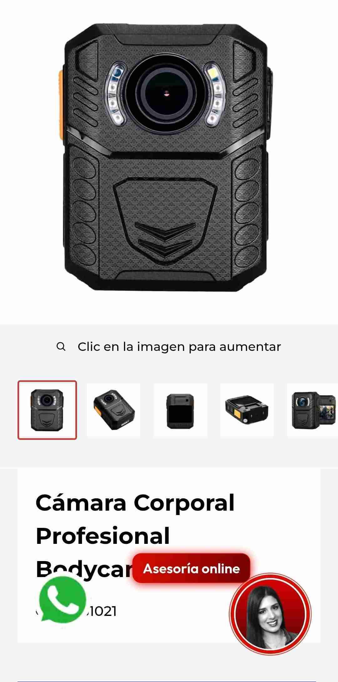 Cámara corporal con pantalla - miniatura 6