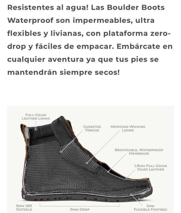 Botas Lems marrones unisex 36,5 - miniatura 4