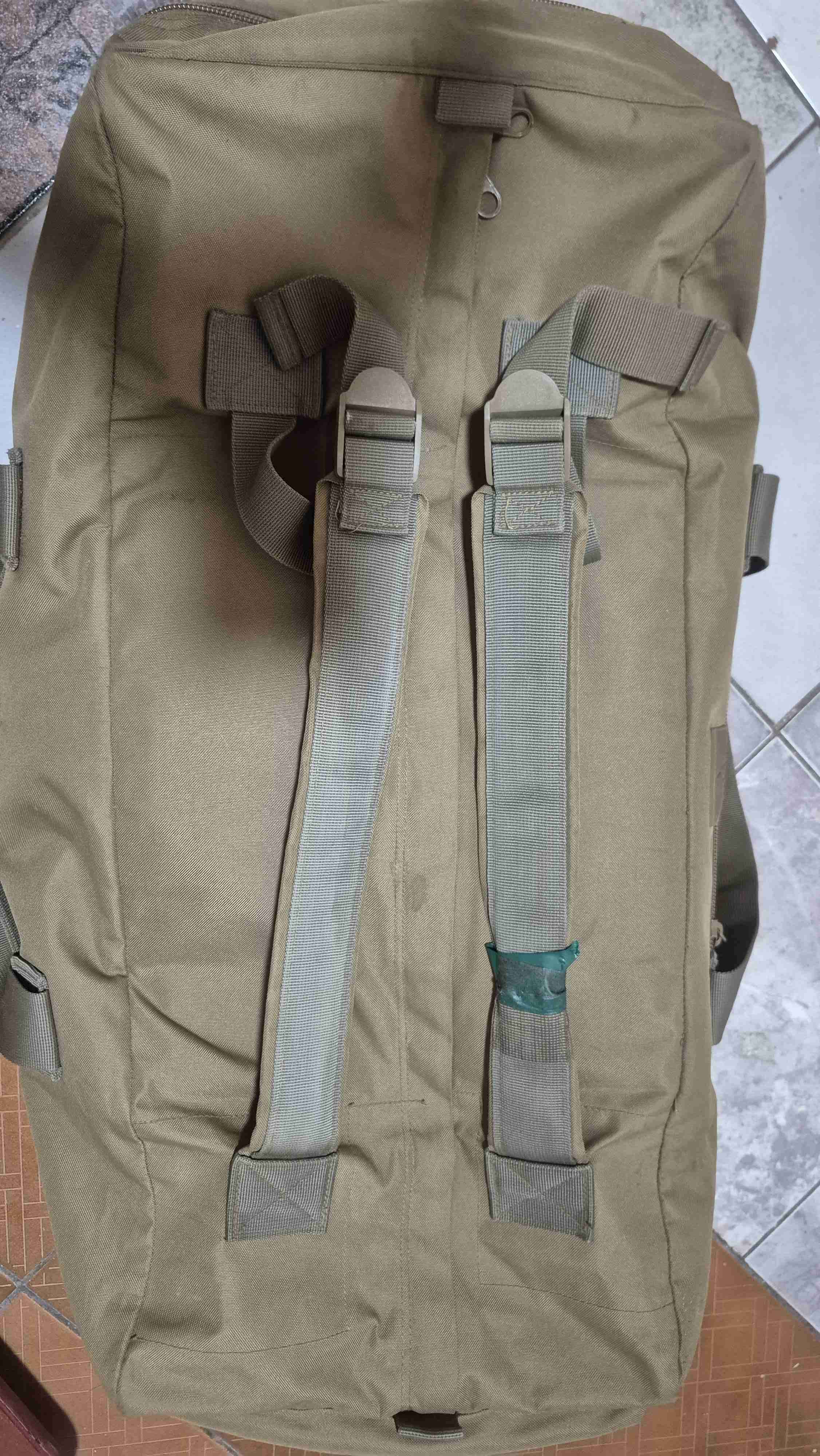 Bolso de viaje grande color marrón - miniatura 6