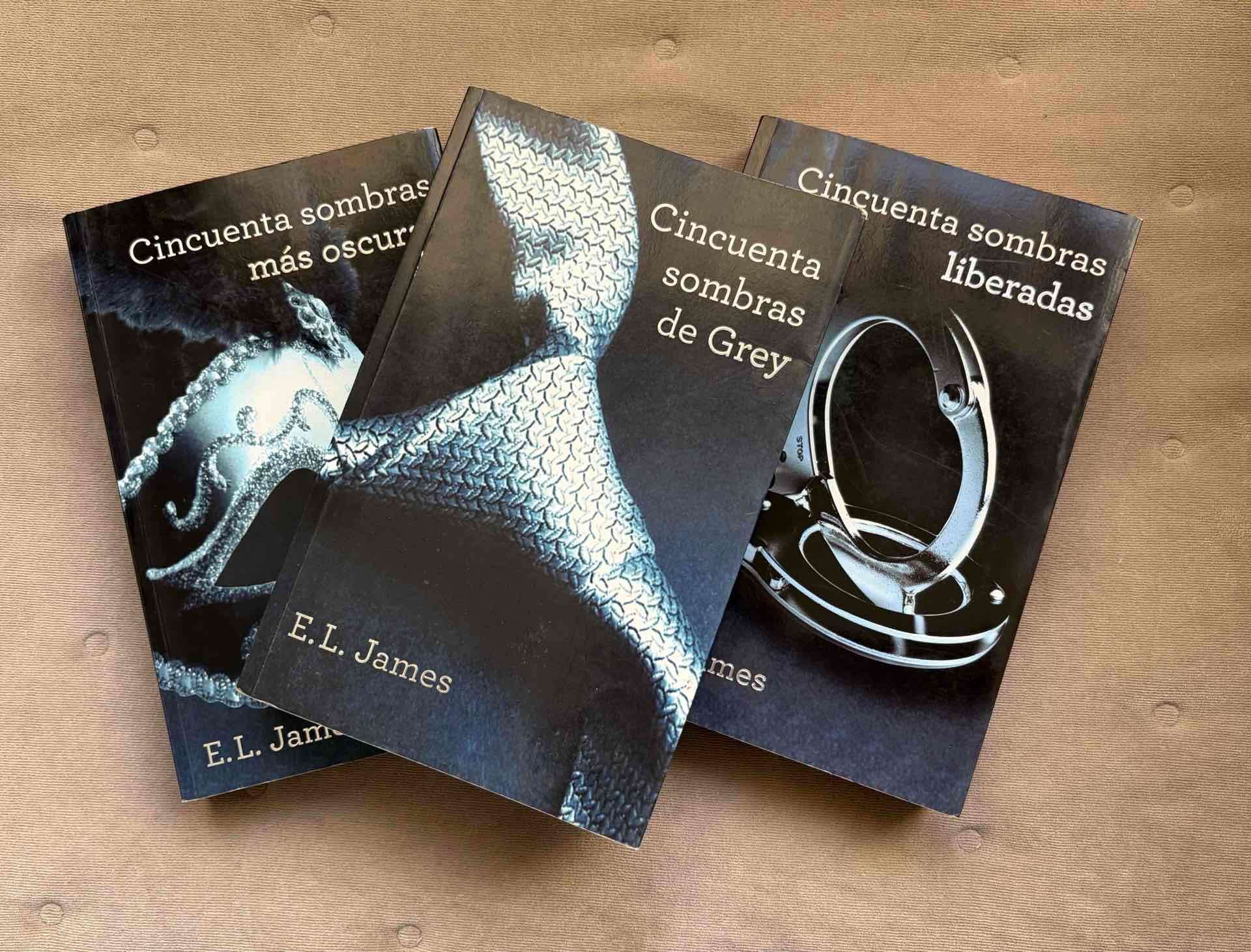 Trilogía Cincuenta Sombras de E.L. James