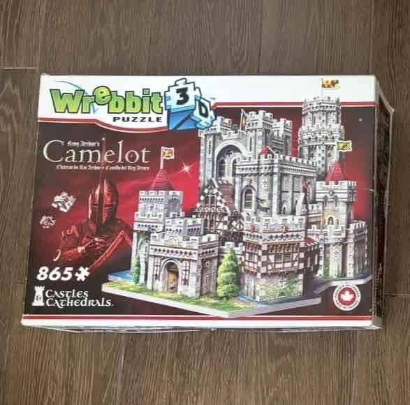 Puzzle 3D Wrebbit Castillo Camelot