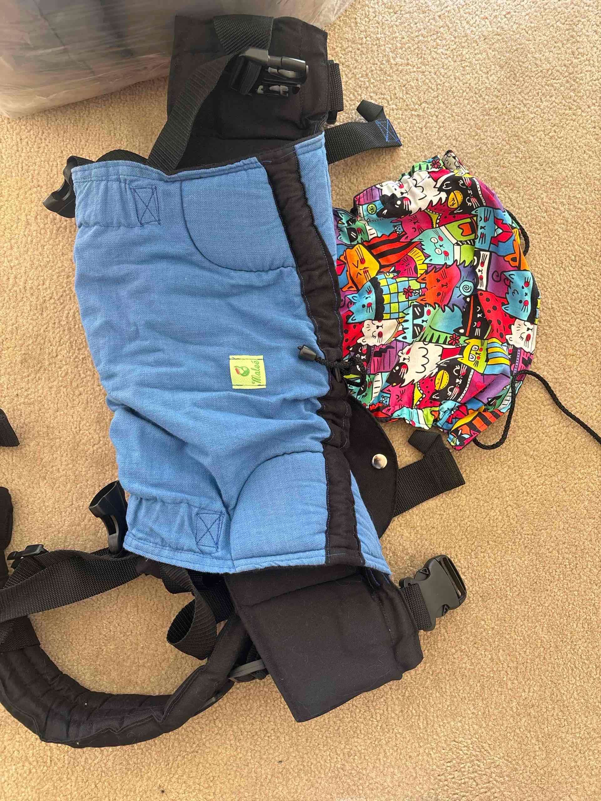 Mochila porta bebé Maleé - miniatura 2