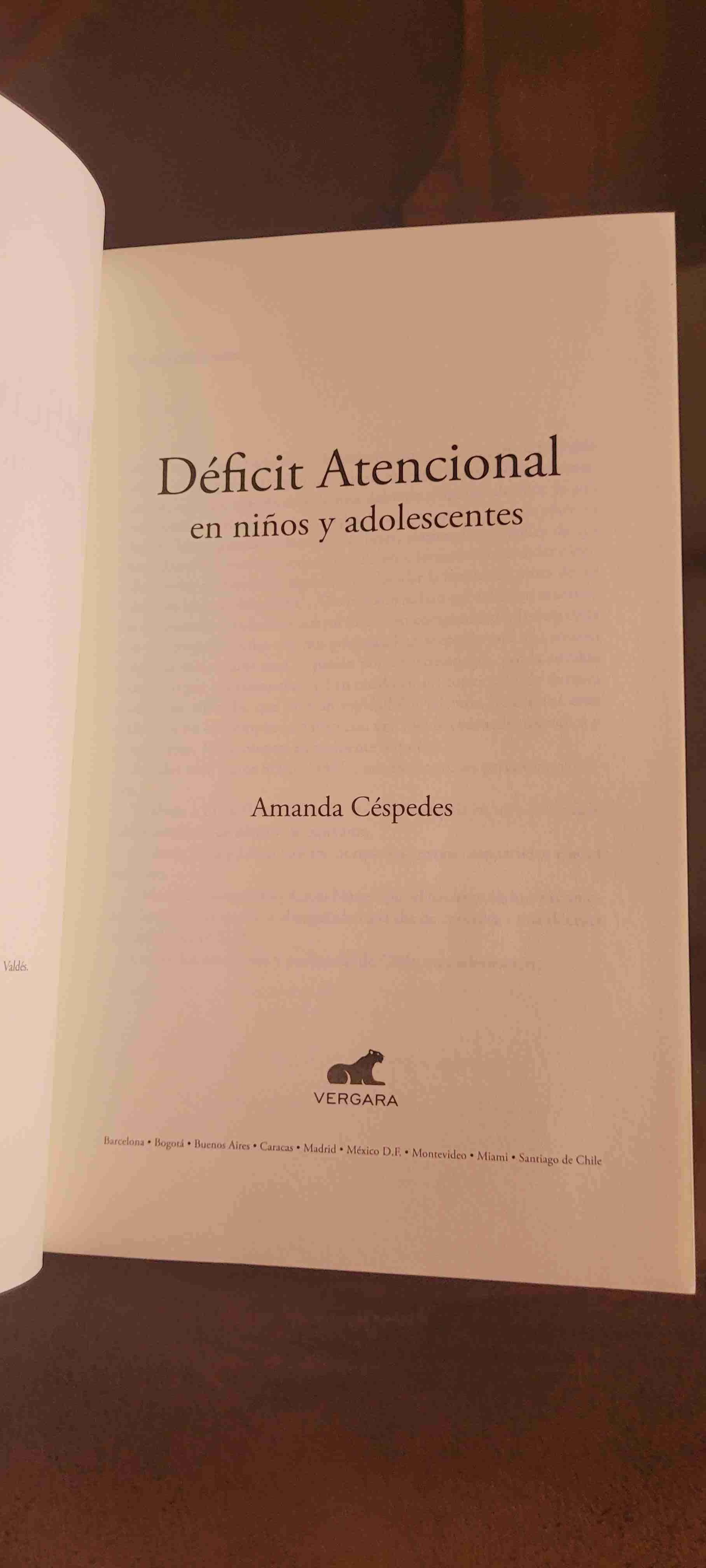 Libro Déficit Atencional niños y adolescentes - miniatura 4