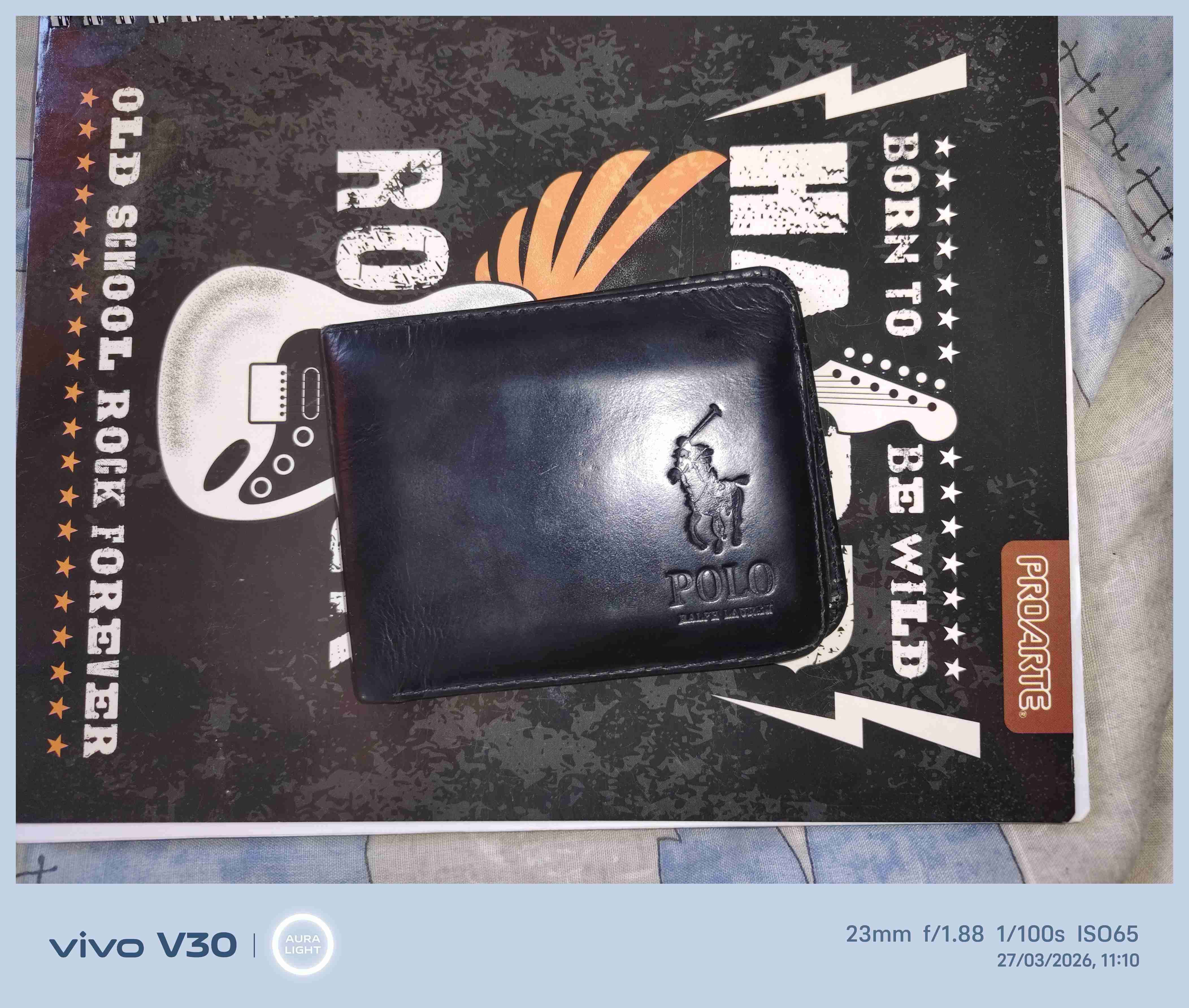 Billetera Polo Ralph Lauren negra - miniatura 2