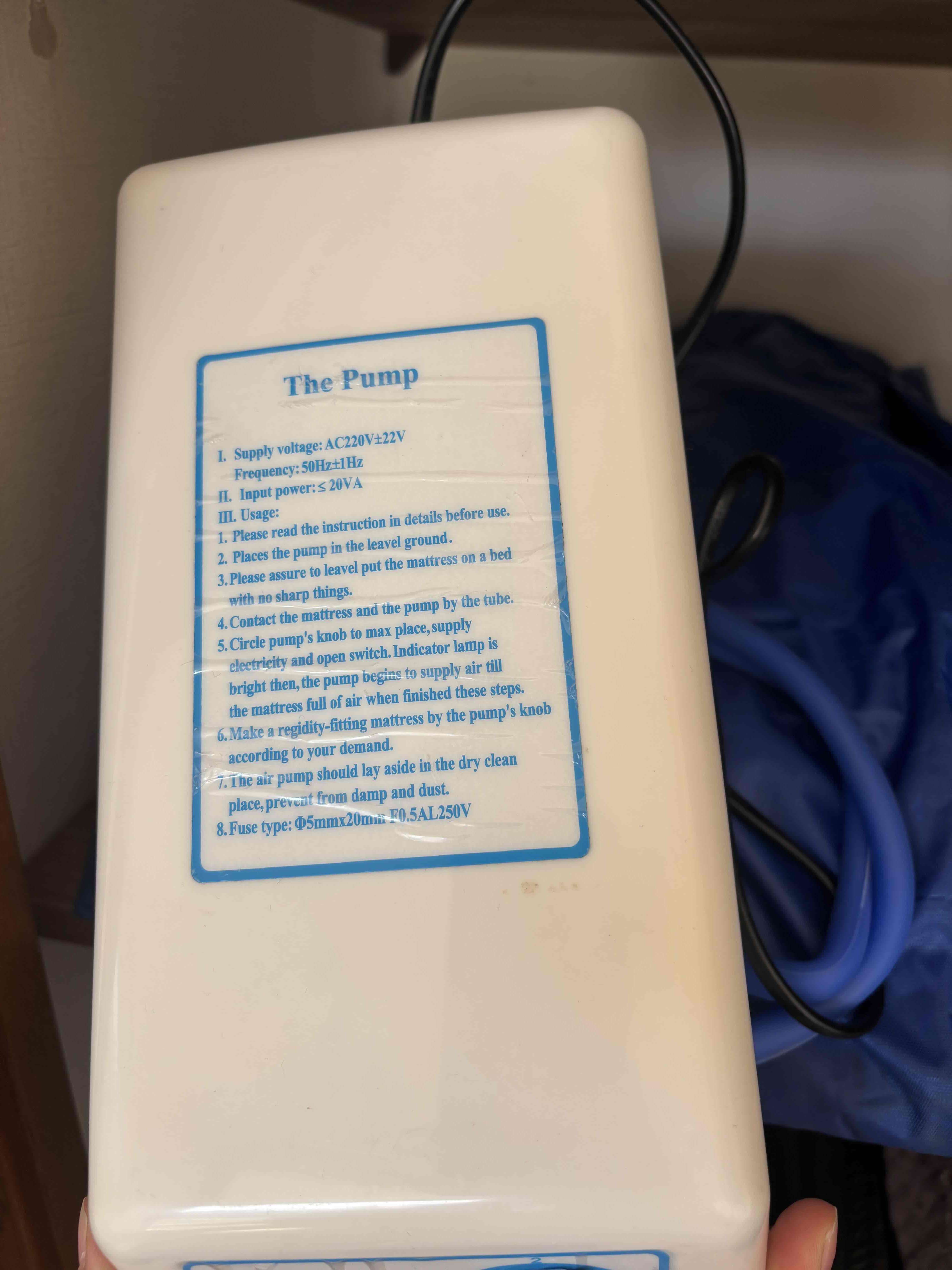 Colchón inflable antiescaras - miniatura 2