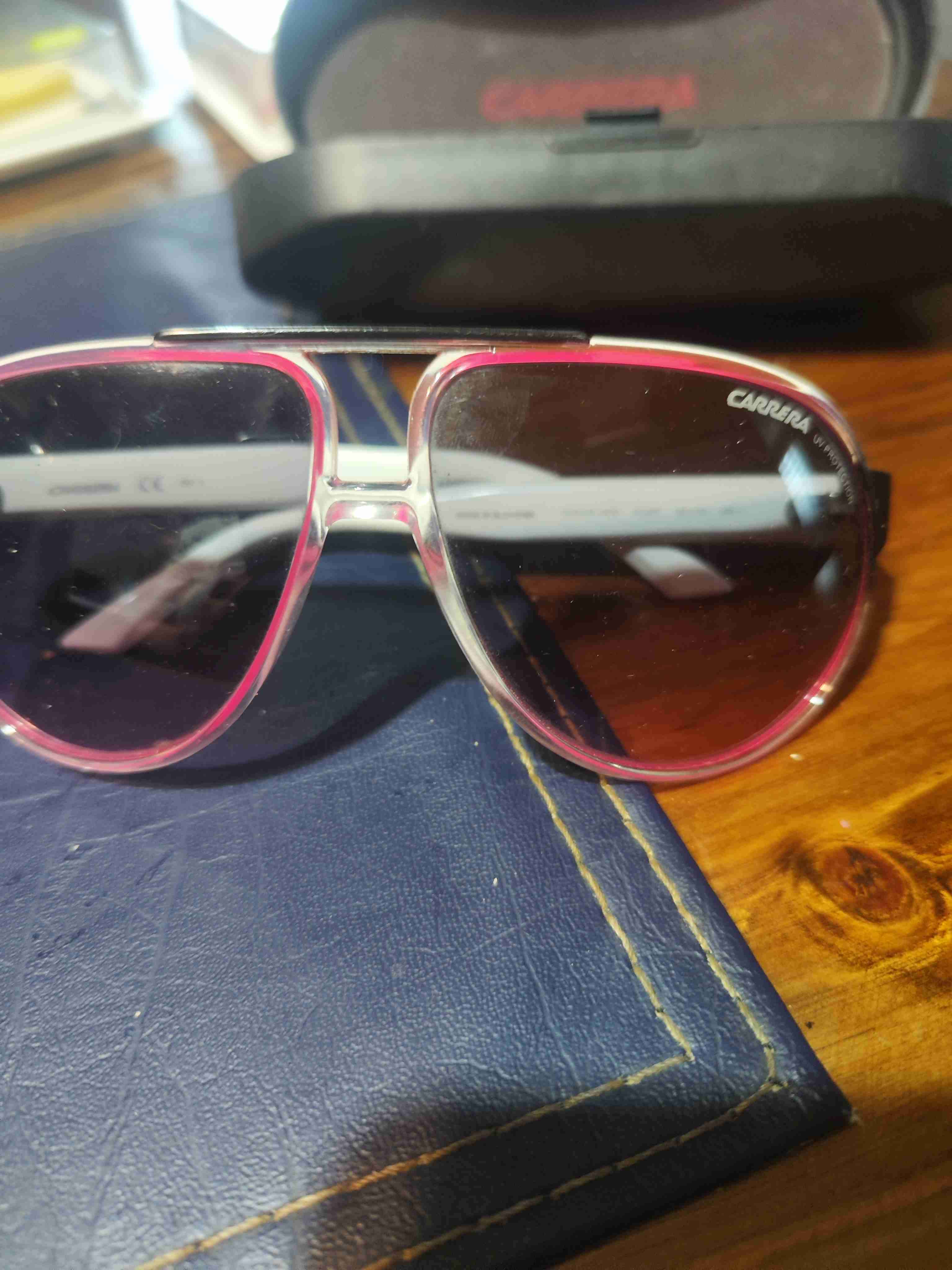 Lentes de sol Carrera rosados - miniatura 1