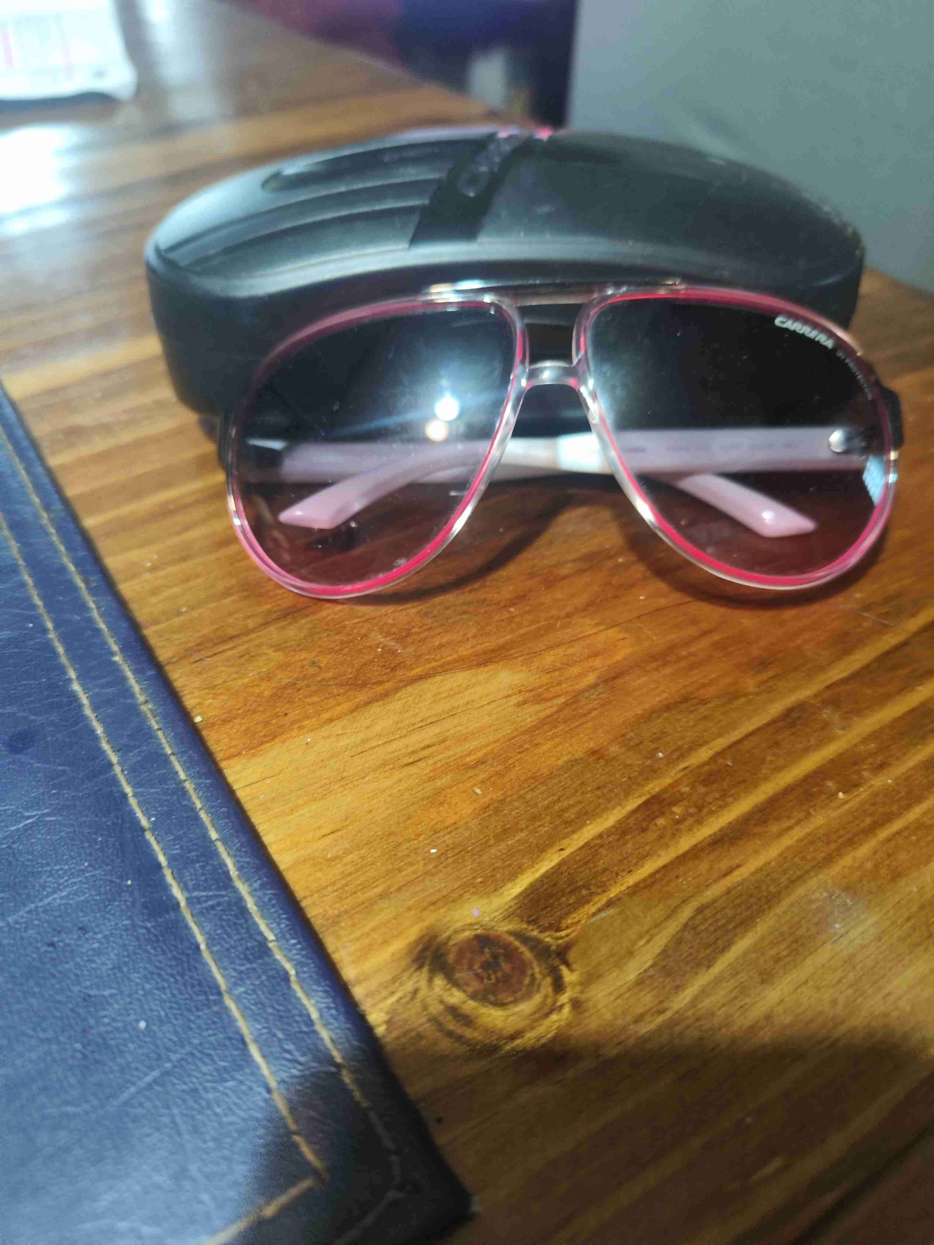 Lentes de sol Carrera rosados - miniatura 3