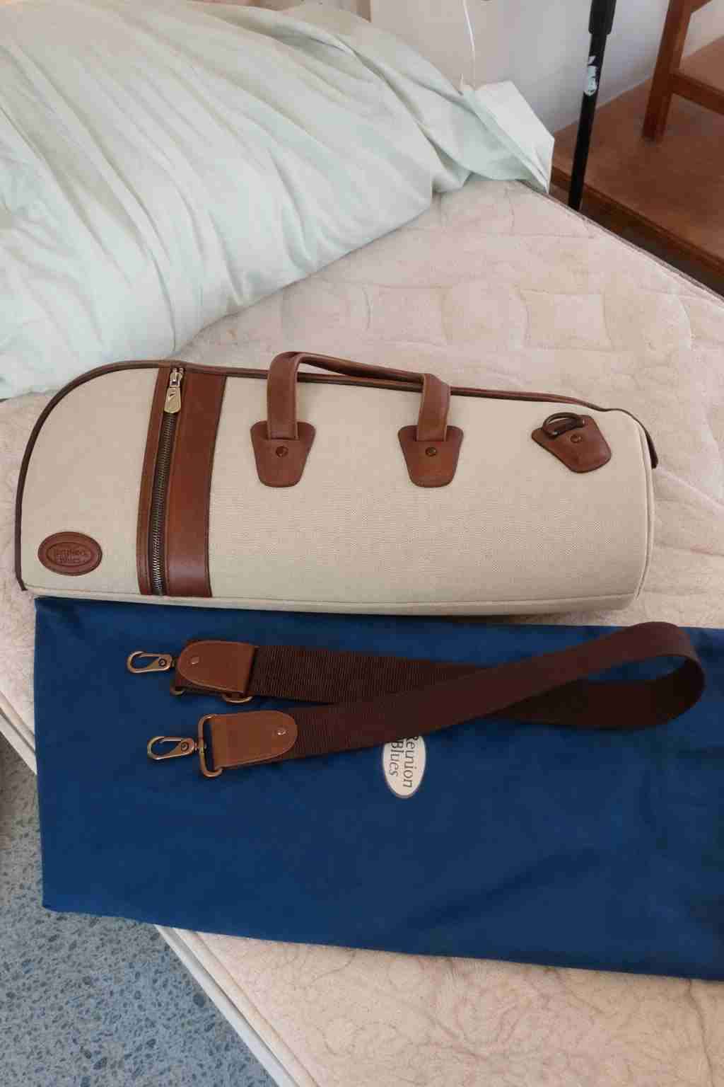 Estuche para trompeta reunión blue como nuevo - miniatura 1