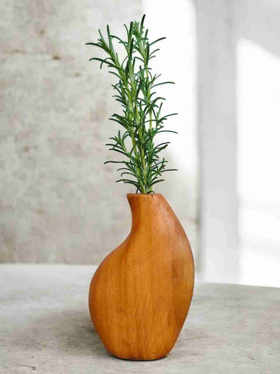 Florero de madera elegantemadera nativa - miniatura 1