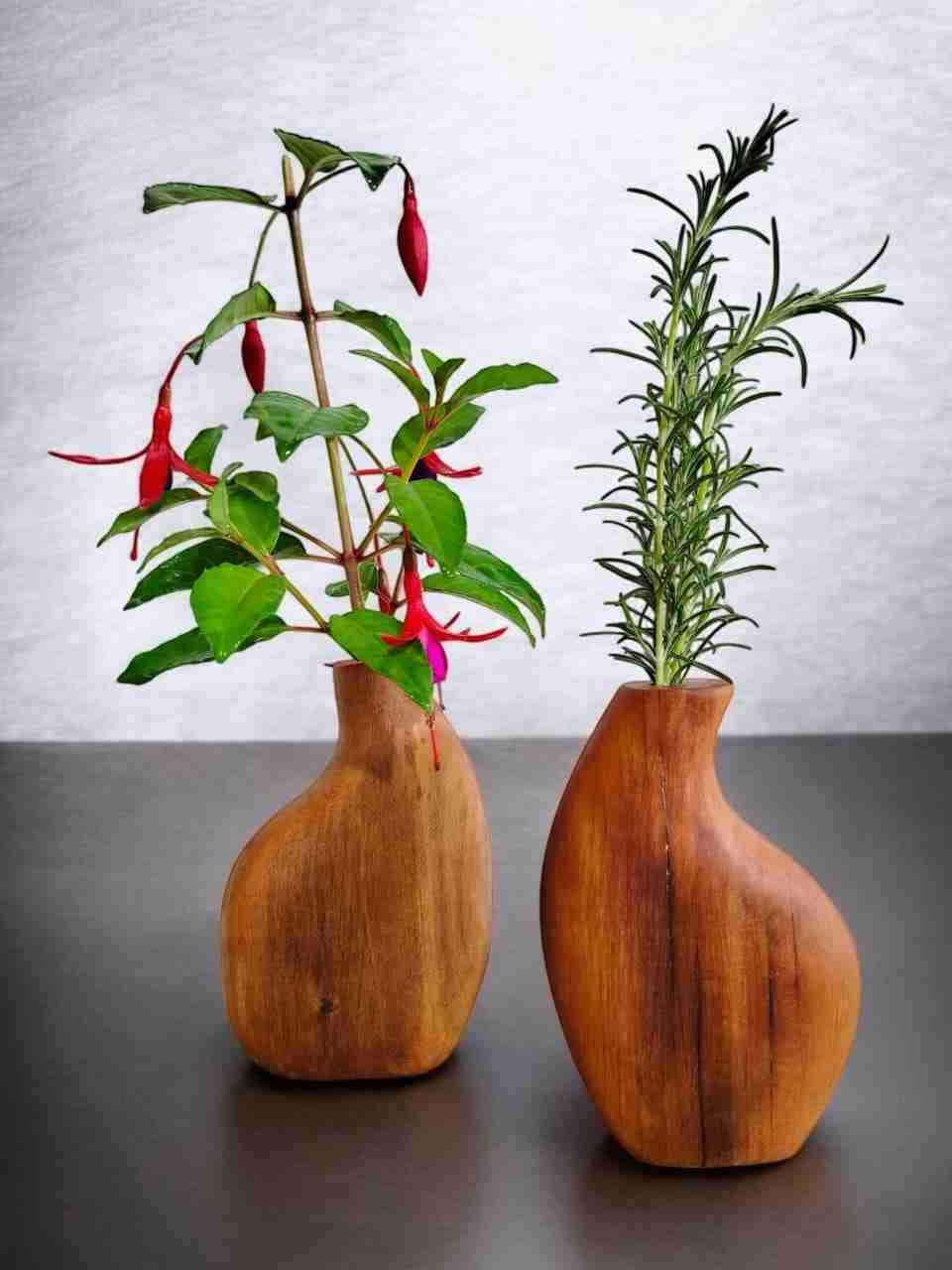 Florero de madera elegantemadera nativa - miniatura 4