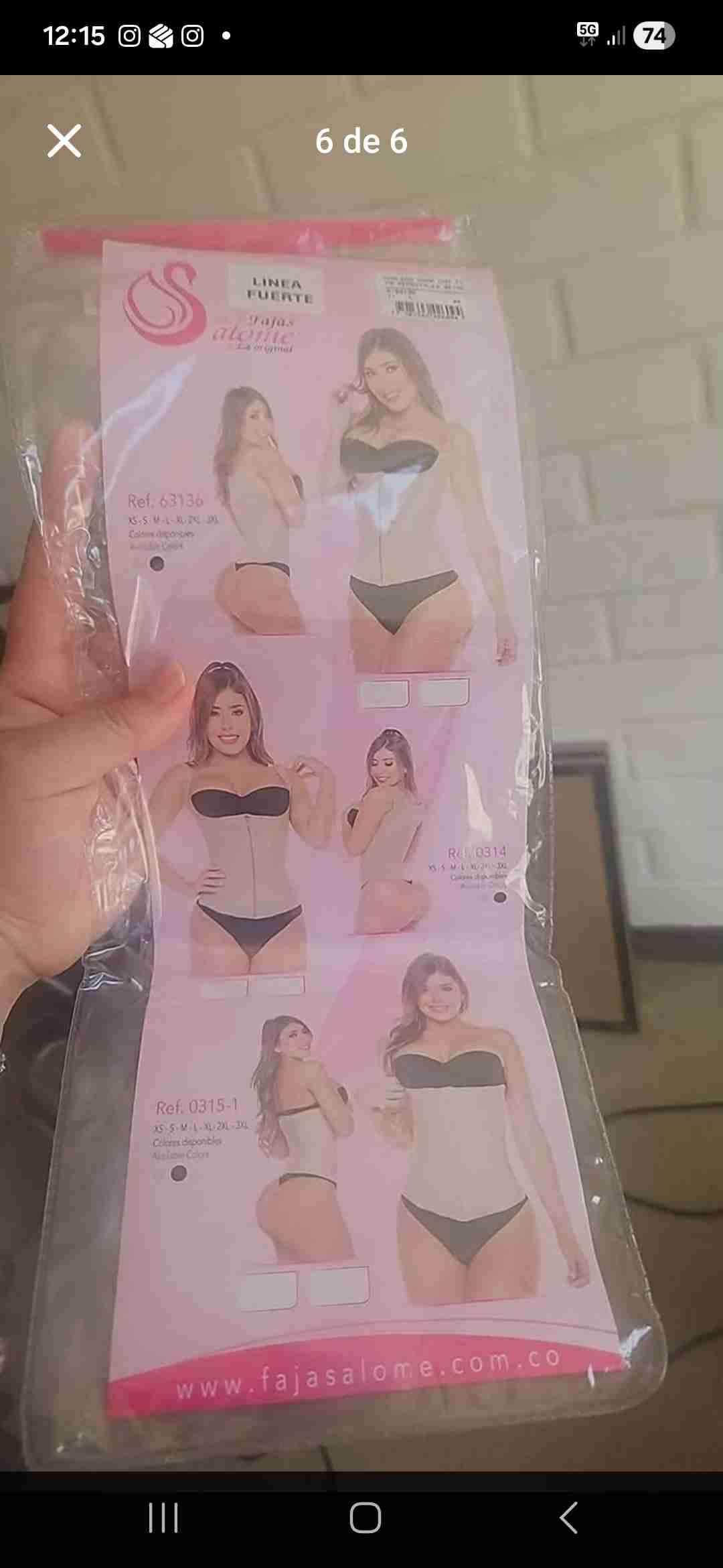 Faja salomé talla L - miniatura 4