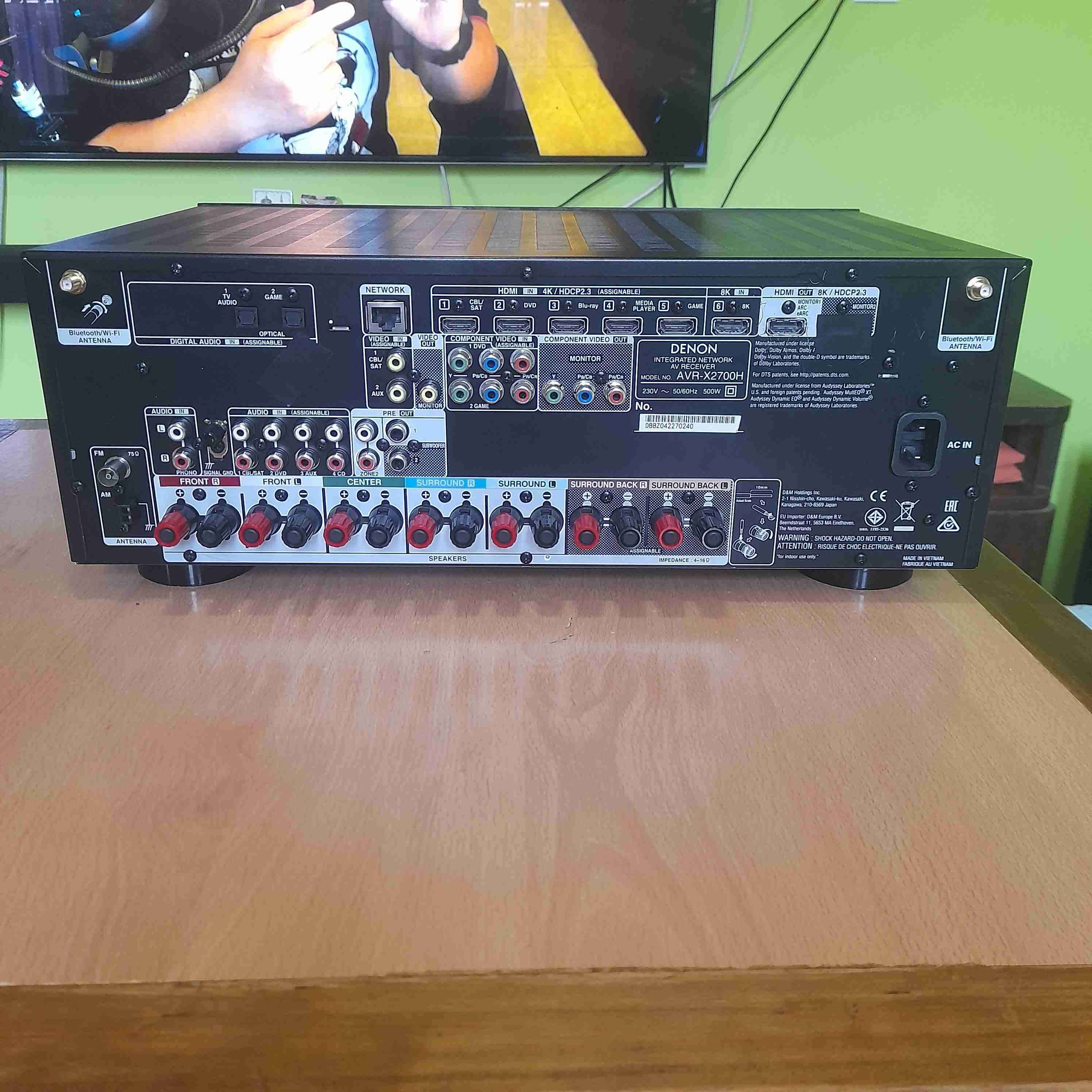 Receptor Denon 7x150W - miniatura 2