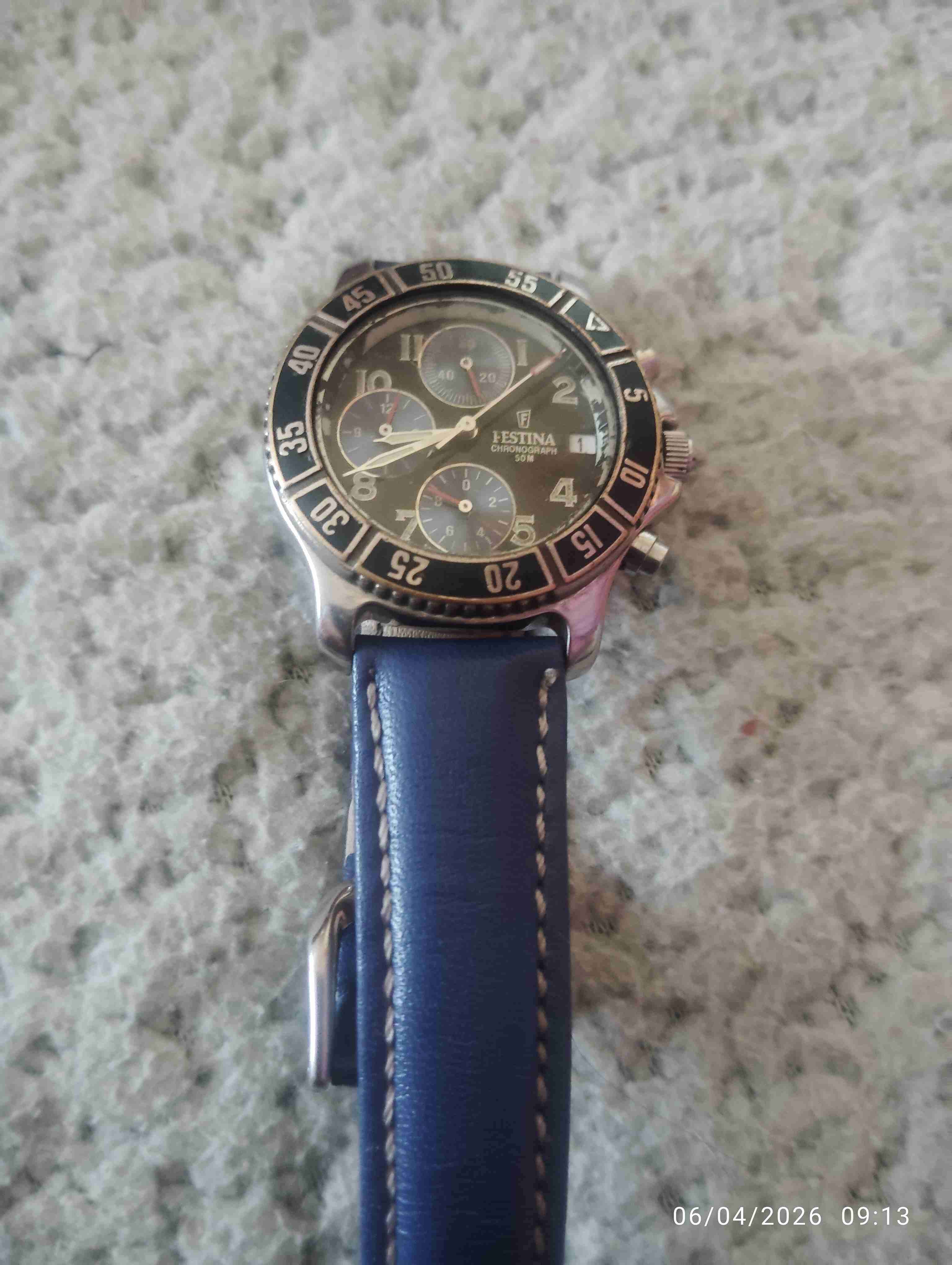 Reloj cronógrafo fESTINA azul - miniatura 2