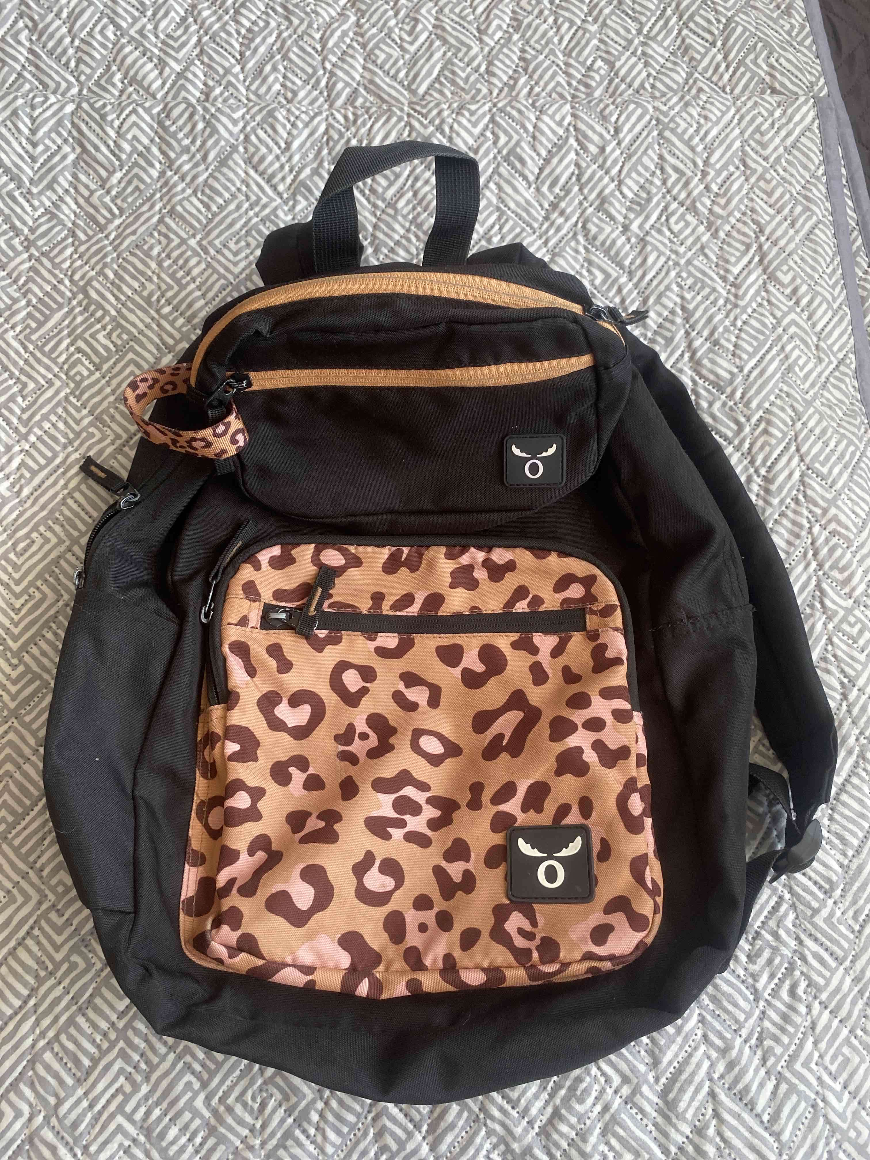 Mochila y estuche, estampado leopardo - miniatura 3