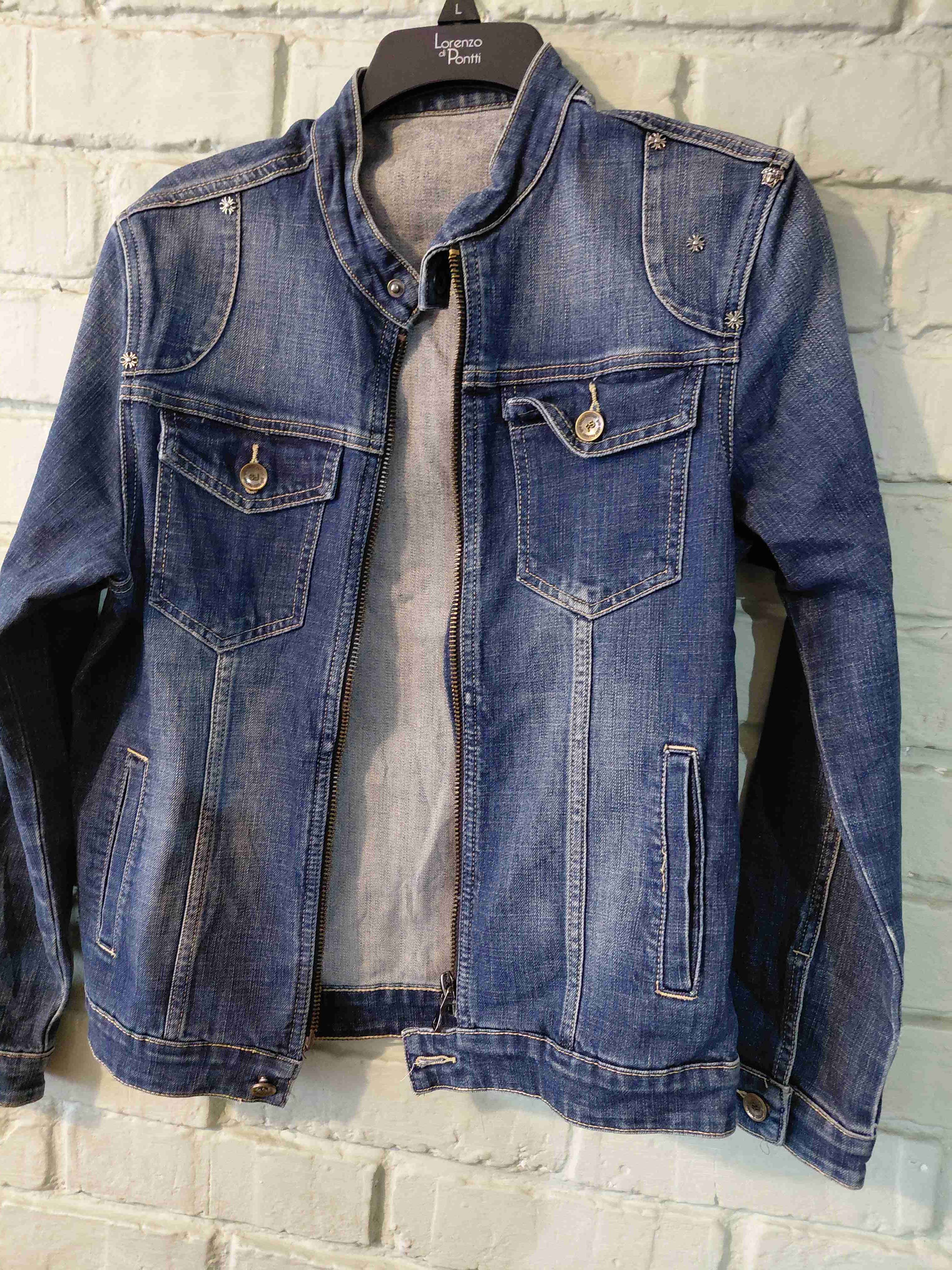 Chaqueta de mezclilla unisex - miniatura 2